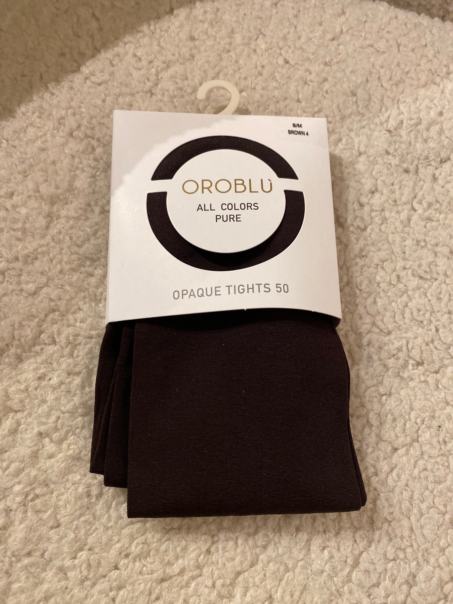 OROBlU - Strømpebukser - Brun 50 DEN.