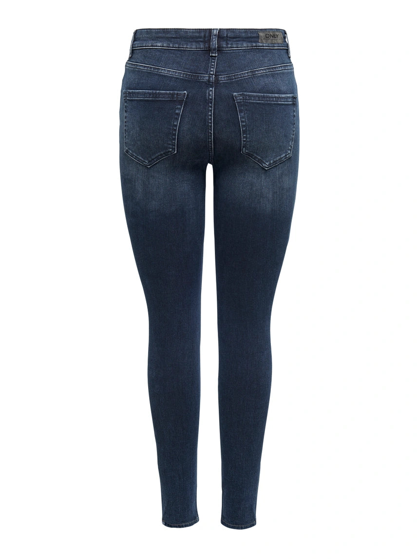 ONLY - Blussh Mid - Skinny Jeans Benlængde 32