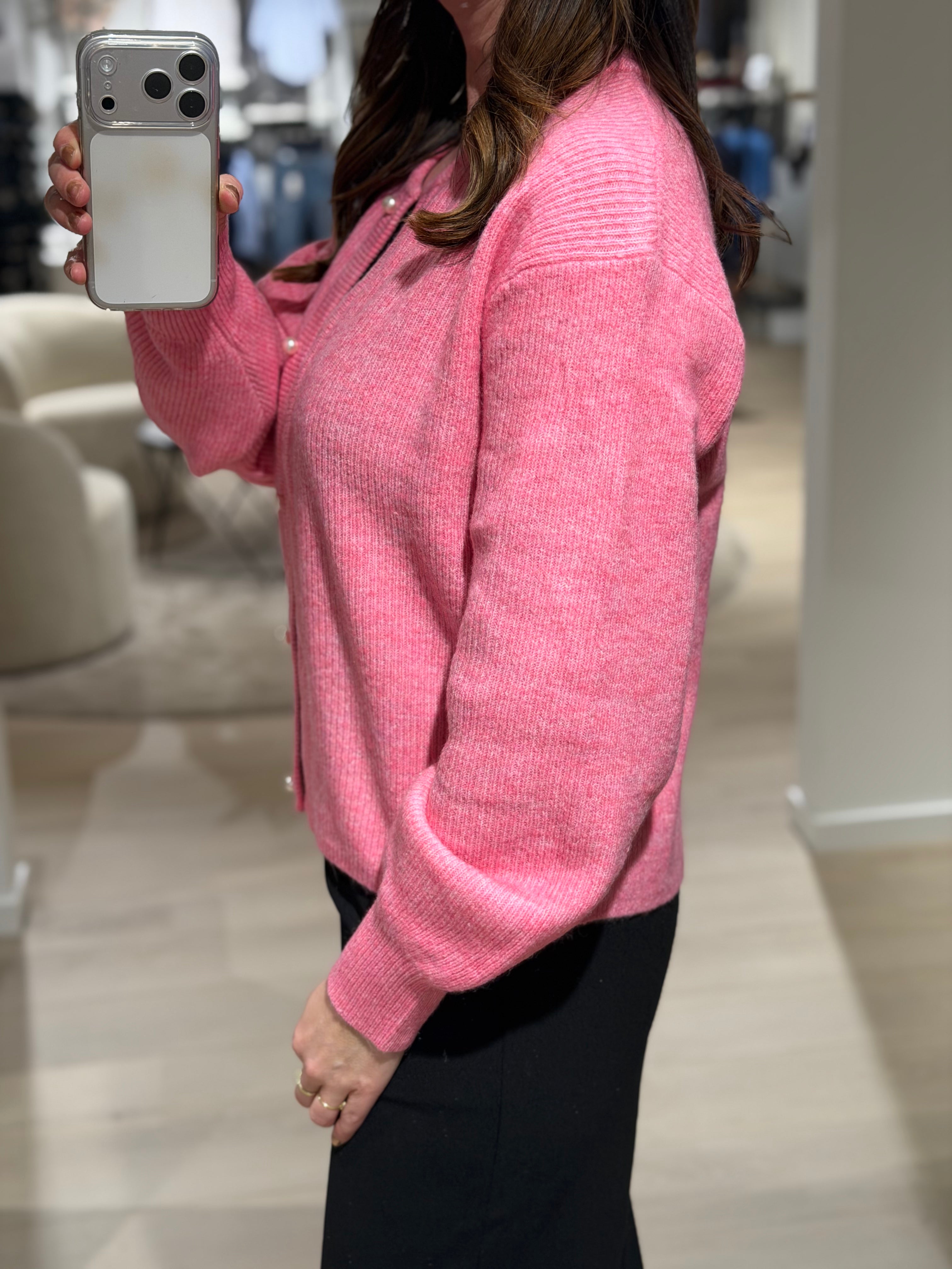 JDY - Lumi - Cardigan Pink