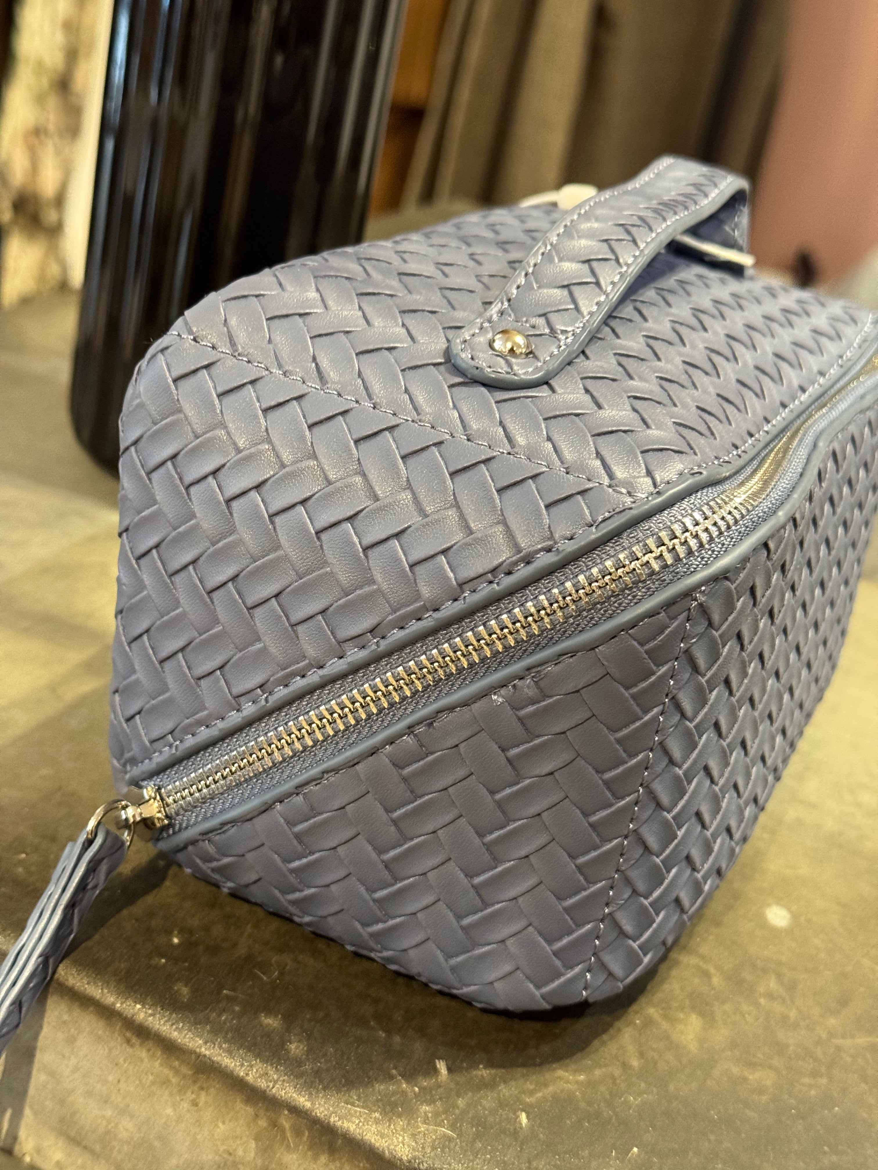 Rosemunde - Makeup Taske Dueblå tern