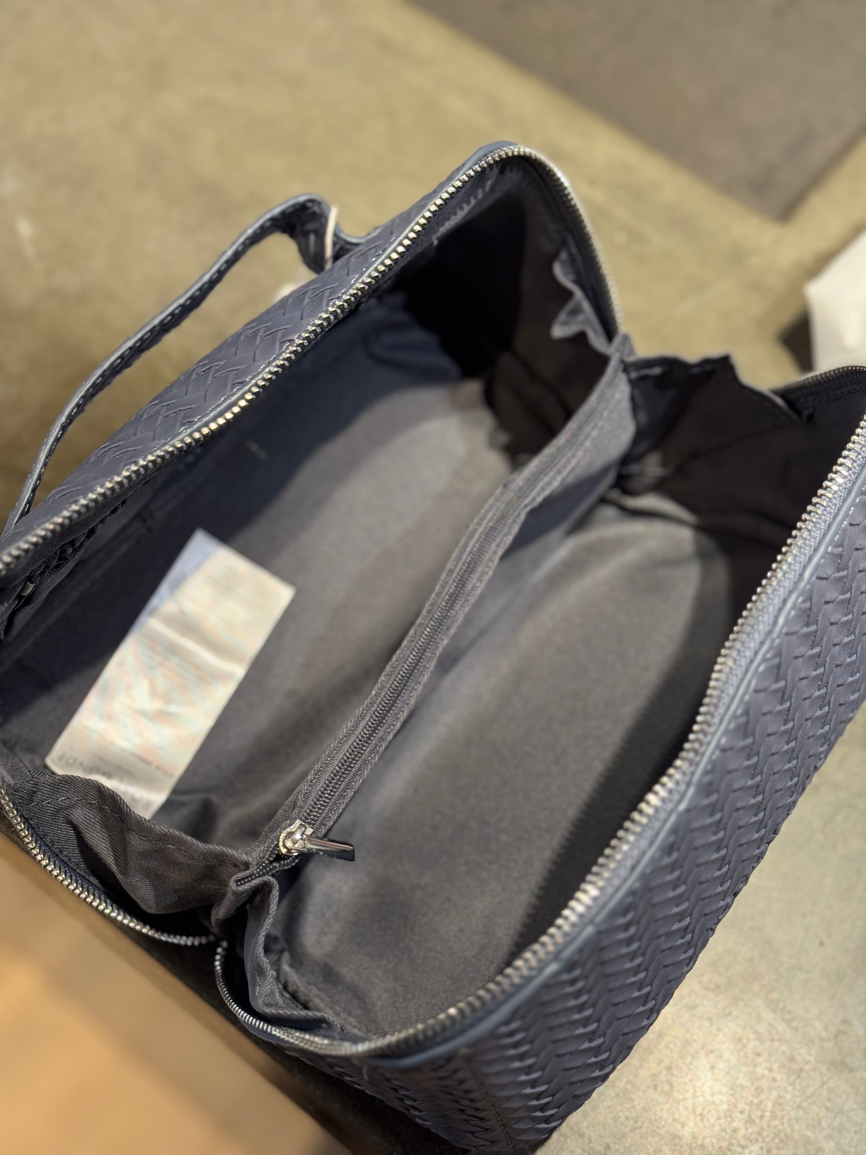 Rosemunde - Makeup Taske Dueblå tern