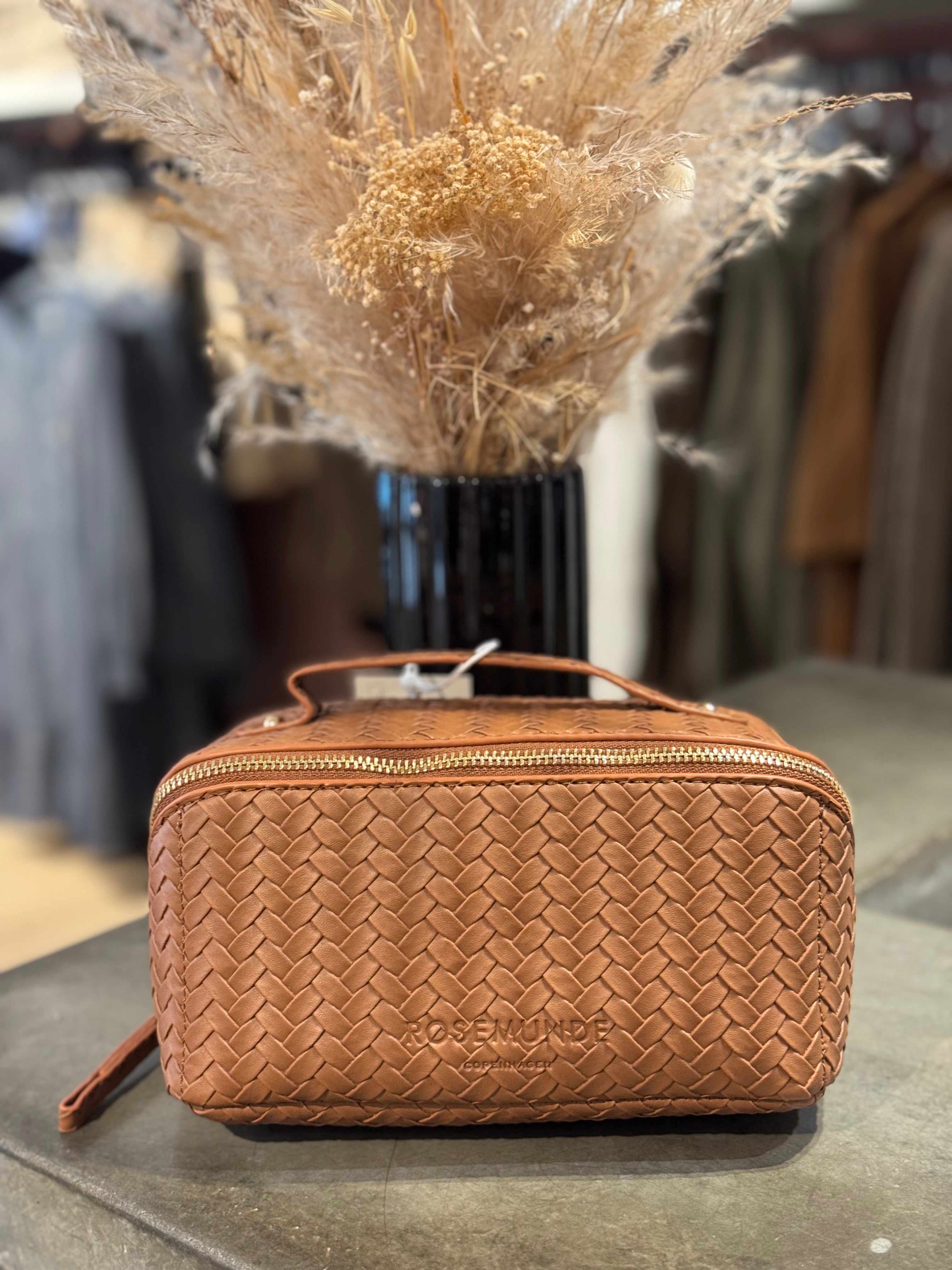 Rosemunde - Makeup Taske Cognac tern