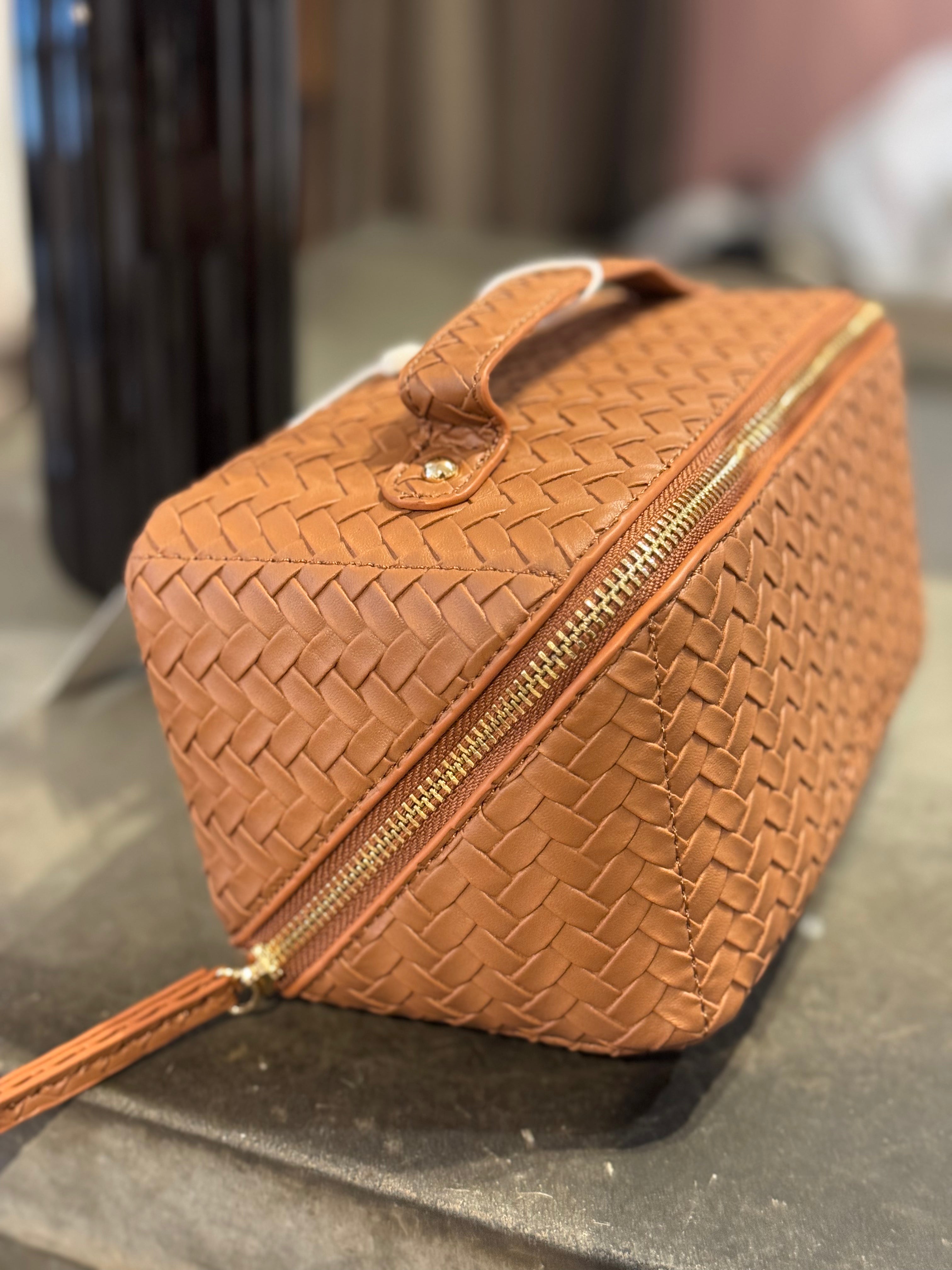 Rosemunde - Makeup Taske Cognac tern