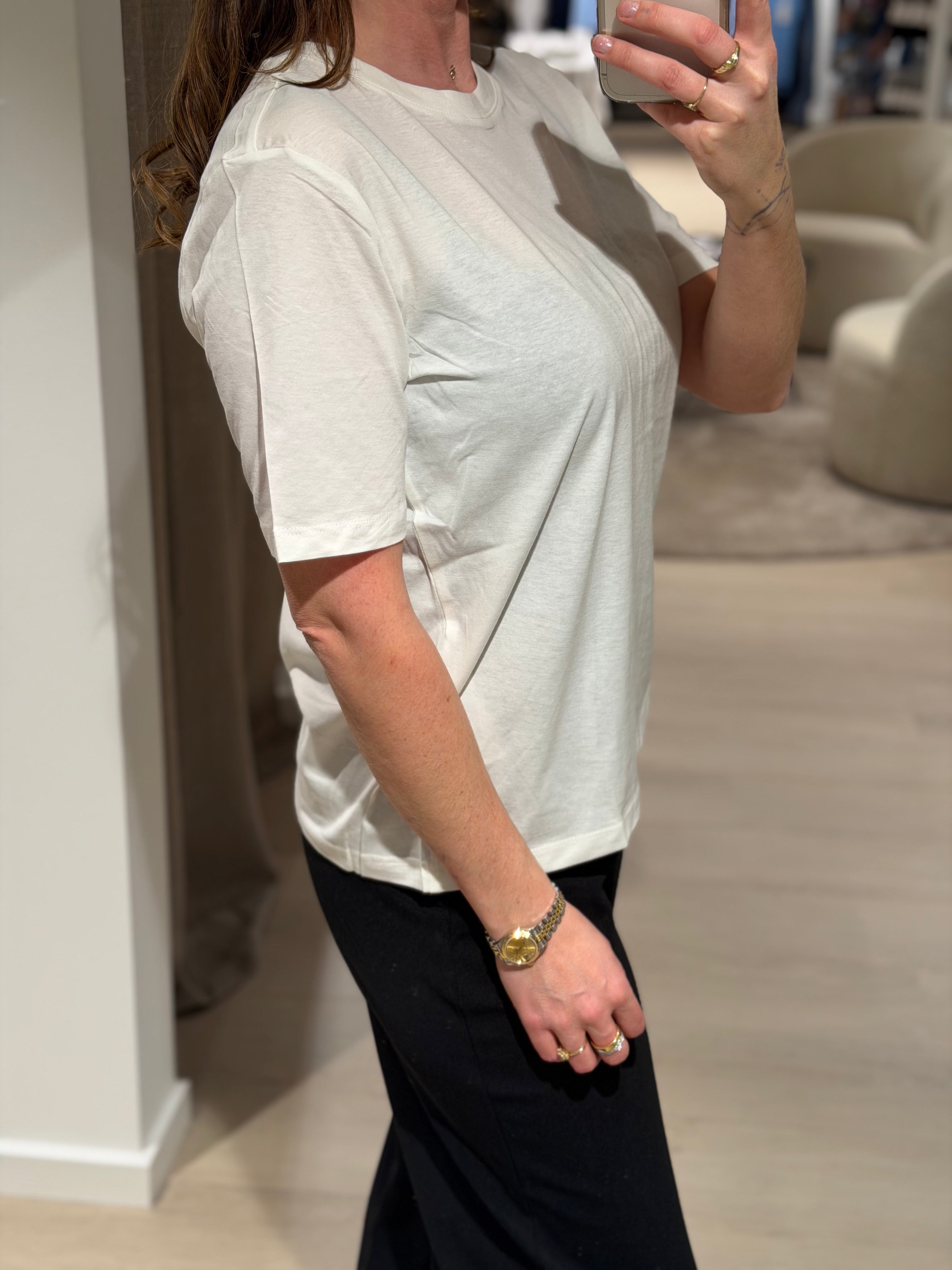 ONLY - Happy - T-shirt Hvid