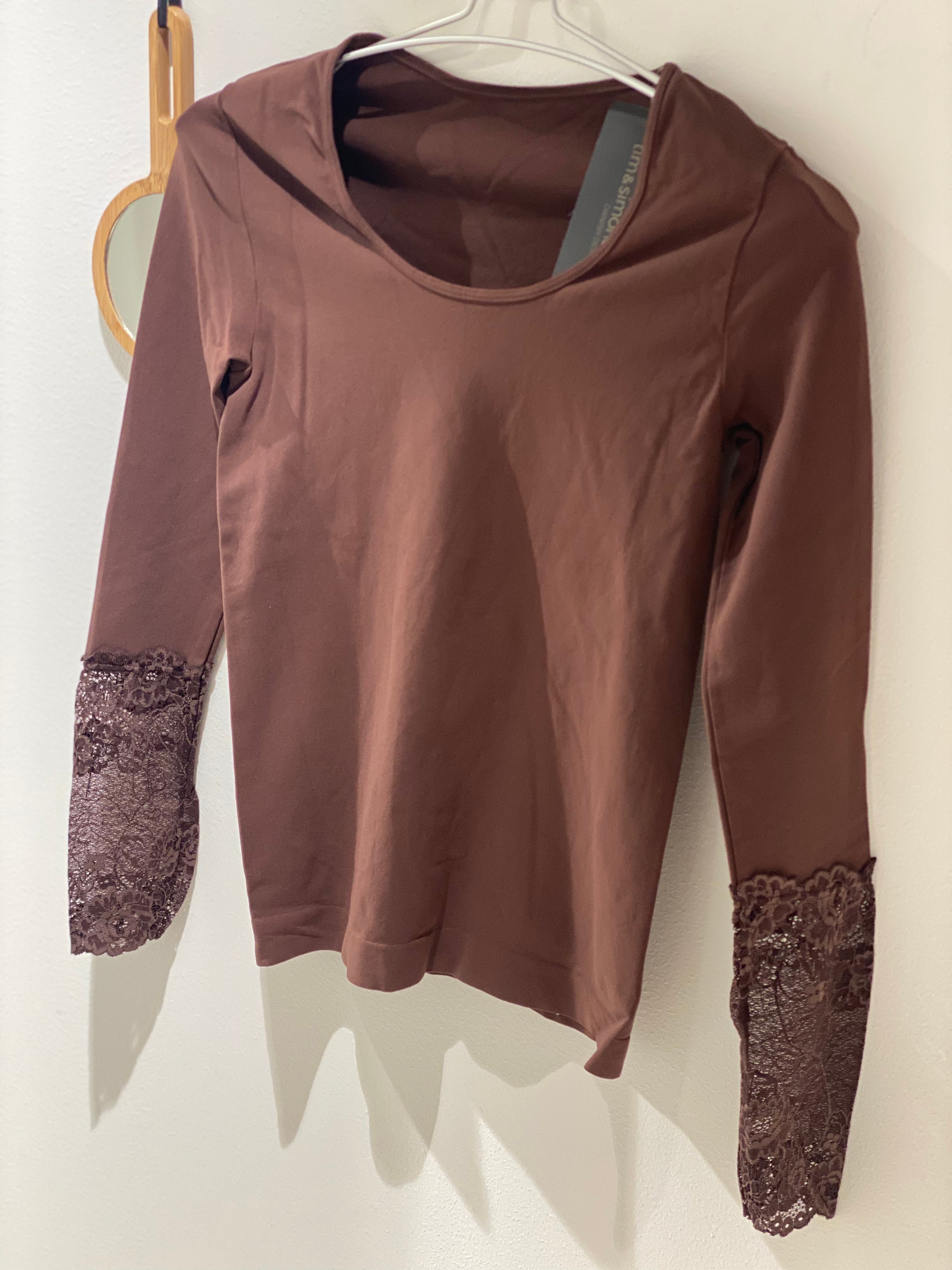 Tim & Simonsen - Mary -Bluse Brun