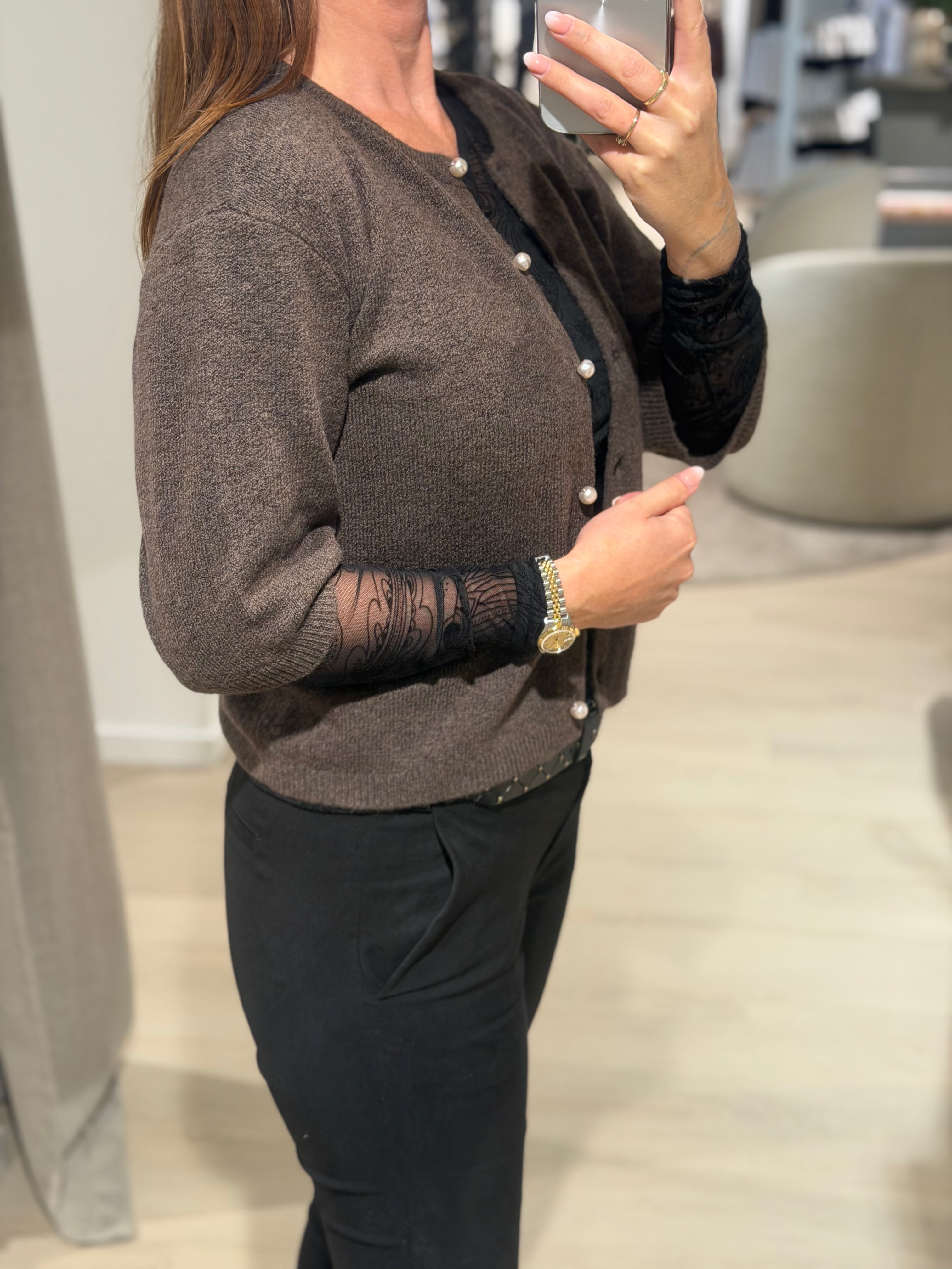 JDY - Rue Life - Cardigan - Bracken
