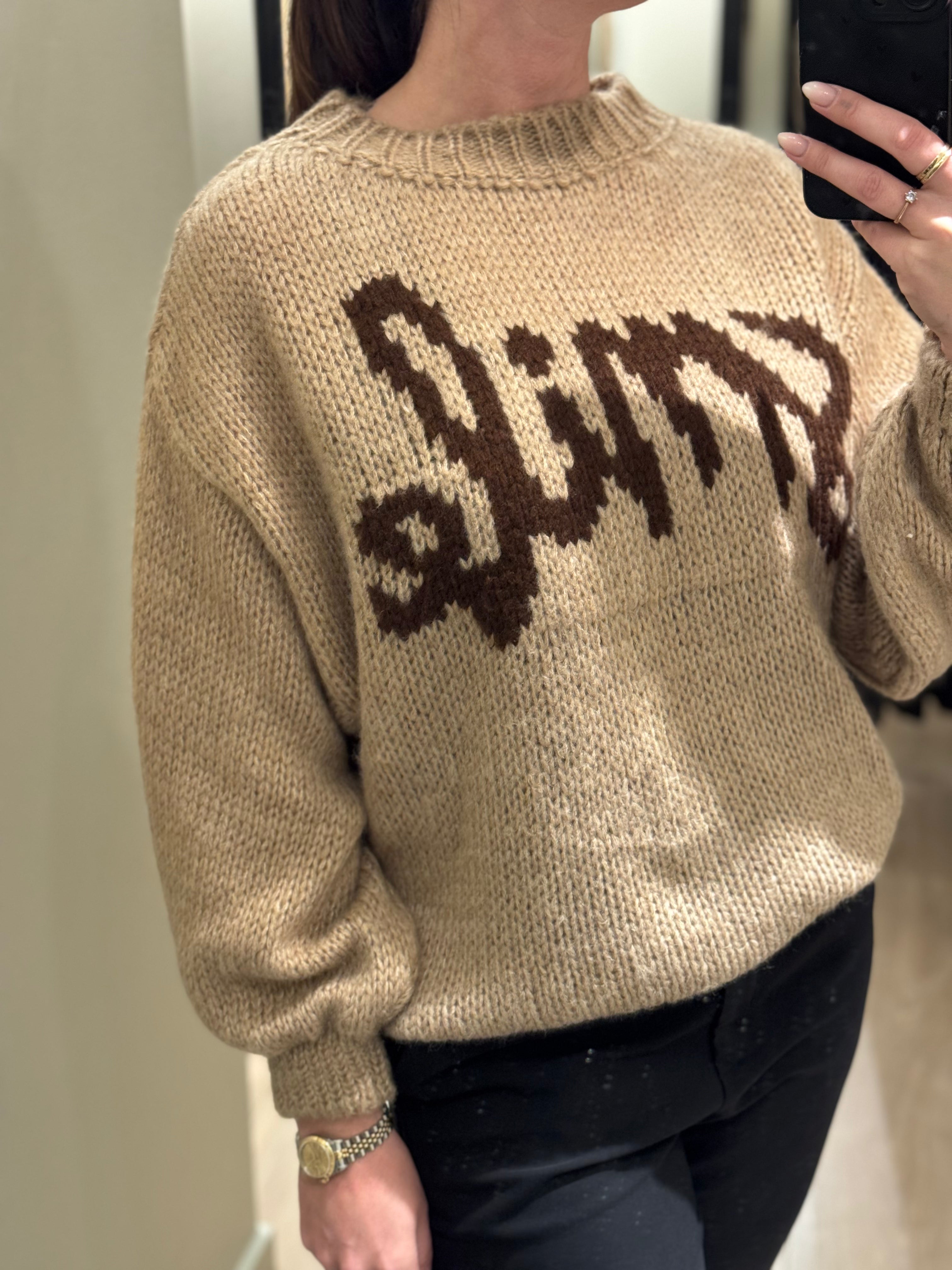 Marta - Tulip - Strik Brun