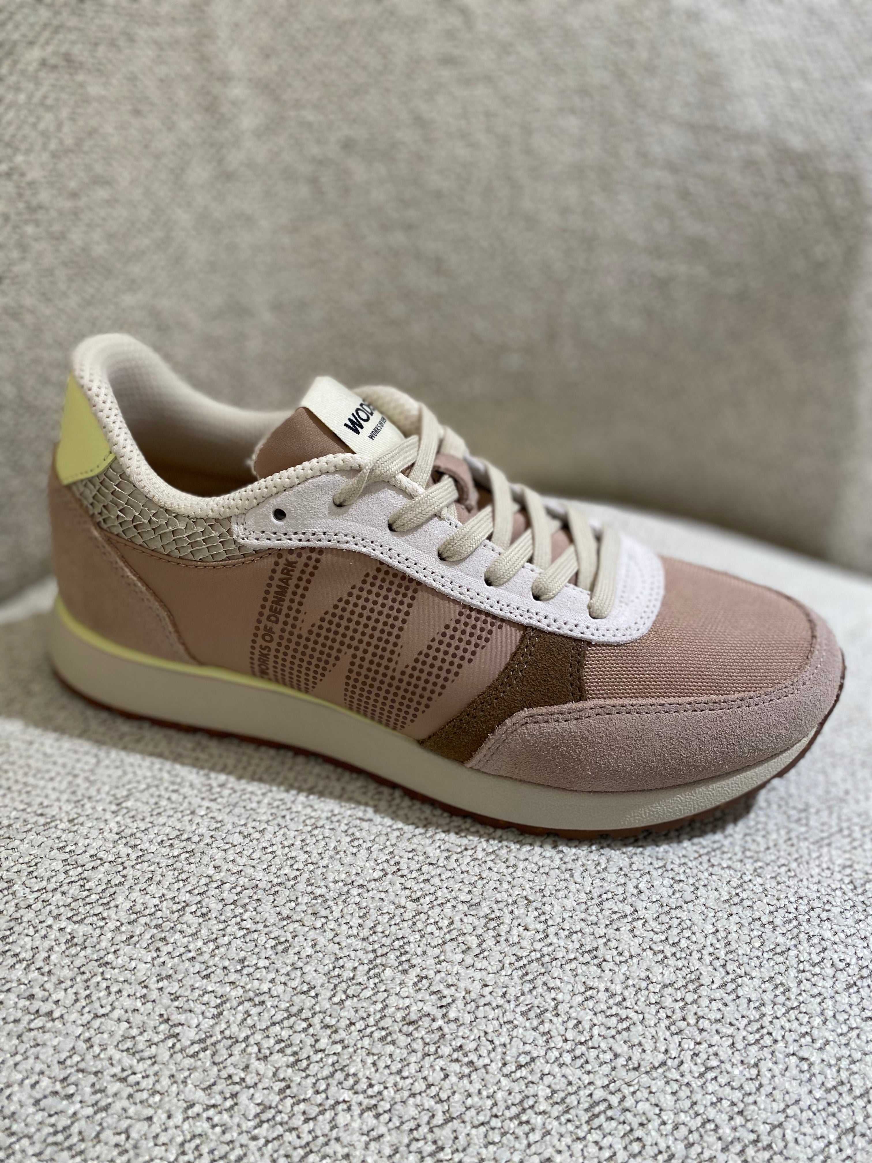 Woden - Ronja - Tricolor Taupe Multi