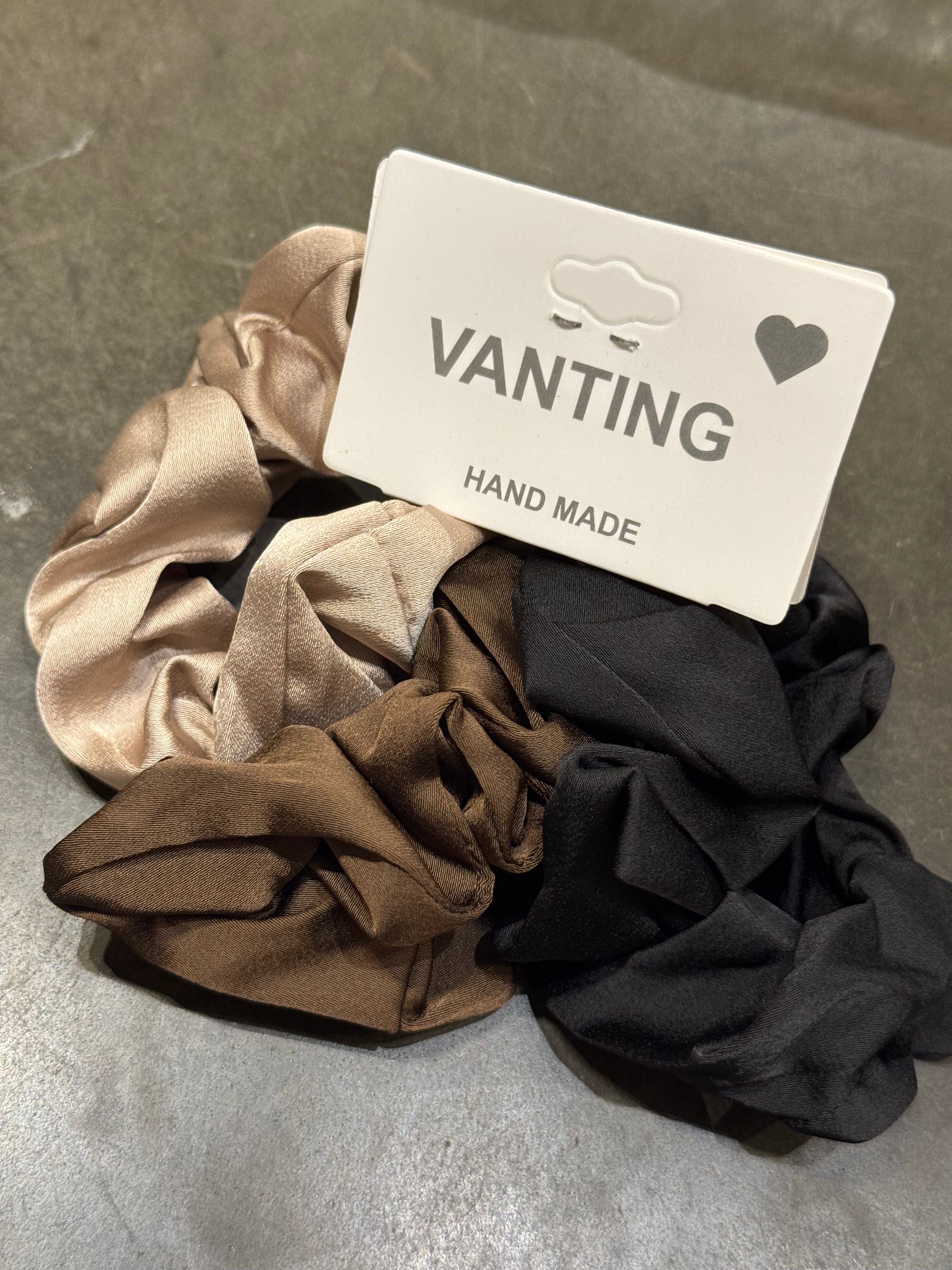 Vanting - 3 pak - Hårelastikker