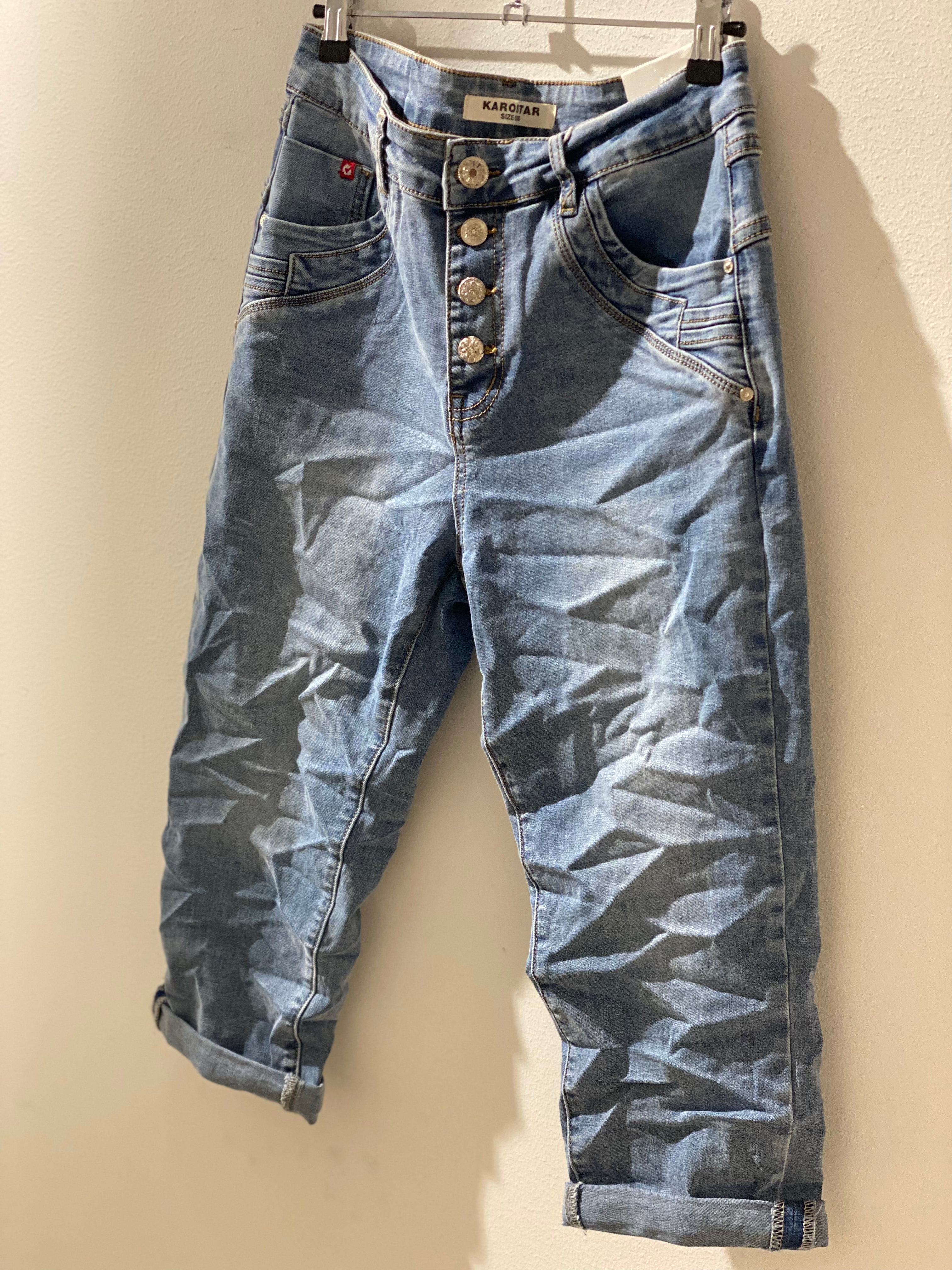 Karostar - Buks 3/4 - Lys Denim