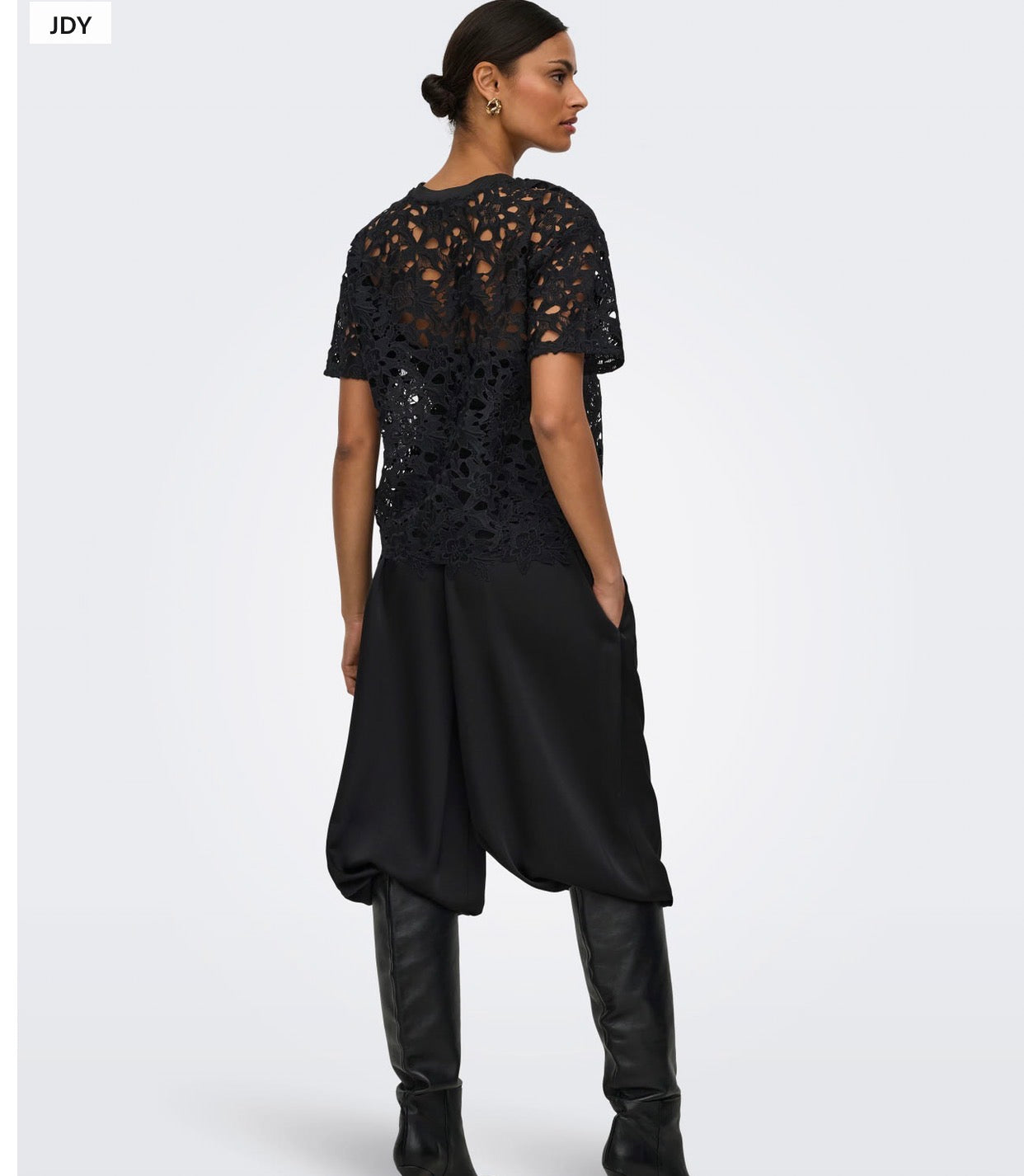 JDY - Vanya - Bluse Sort