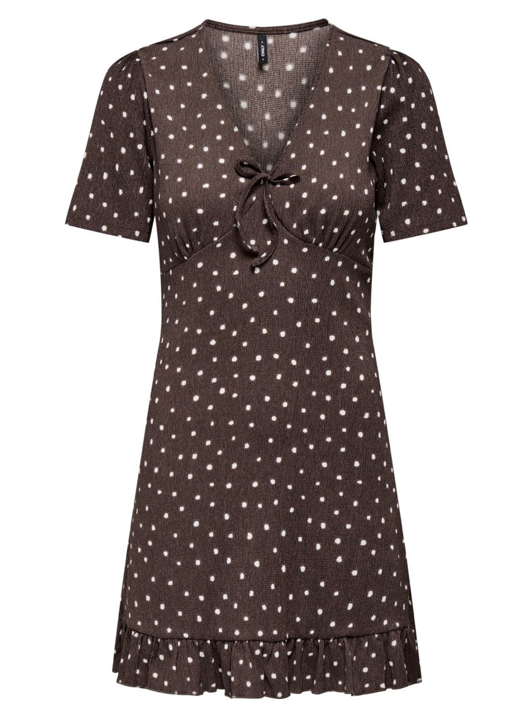 Only - Molly - Kjole Brun Prik