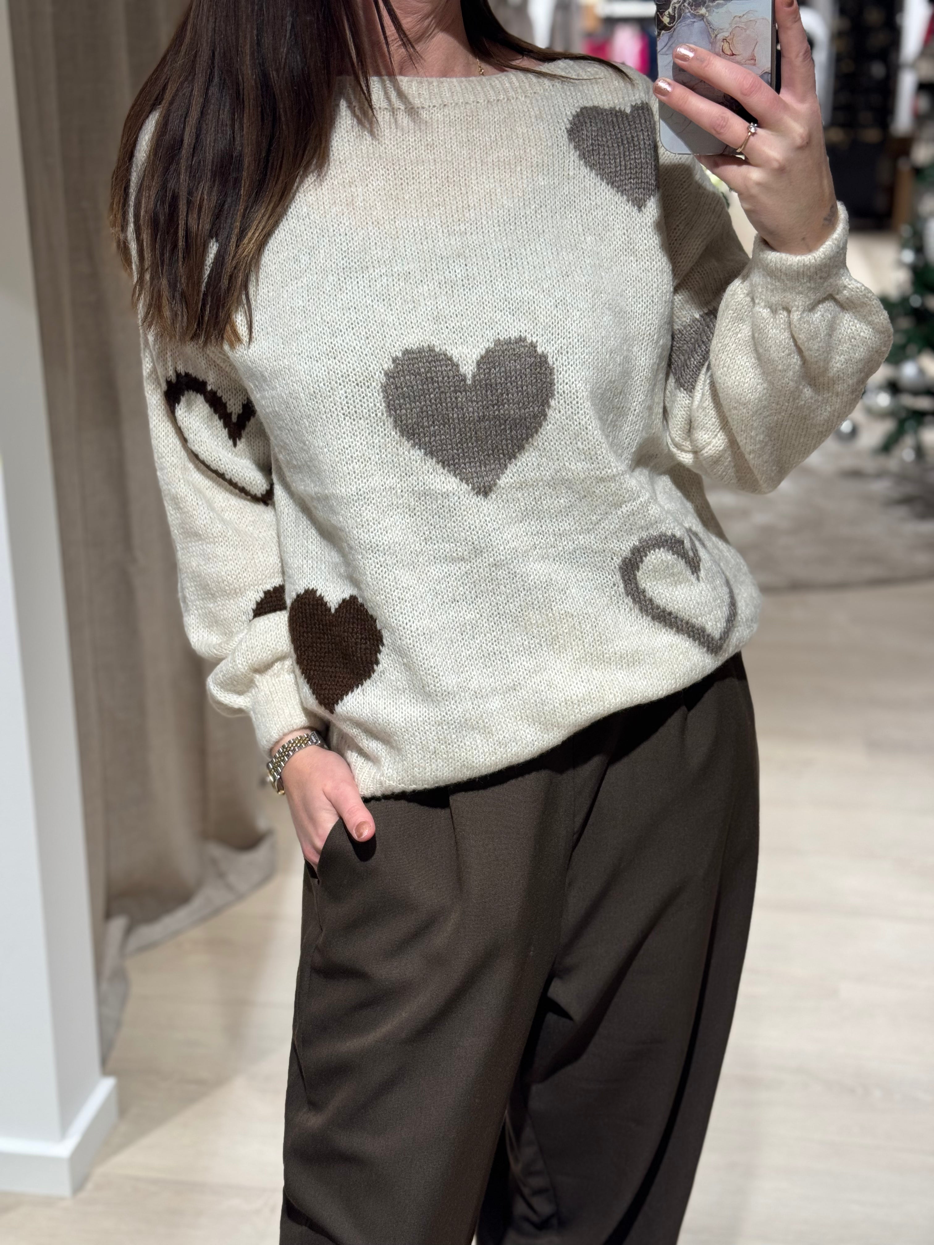 Marta - Amarante - Strik Lys Beige