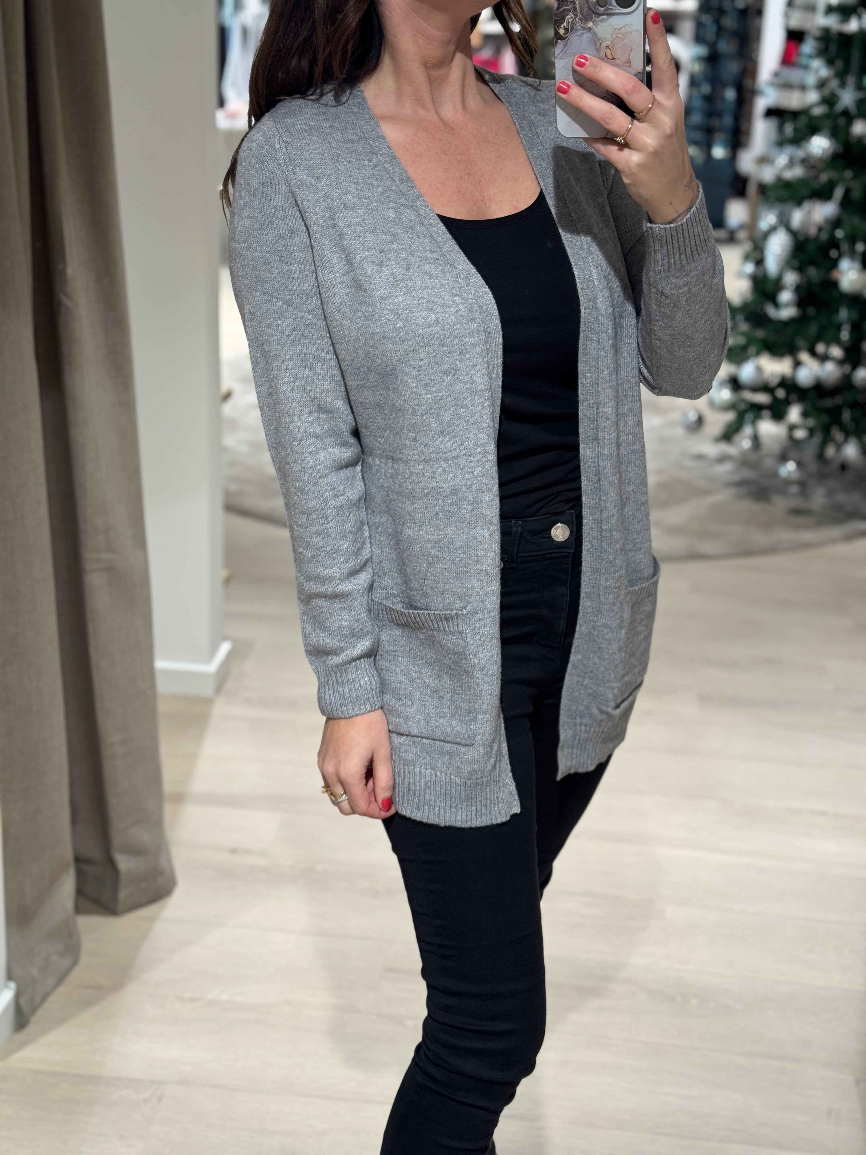 ONLY - Lesly - Cardigan Grå