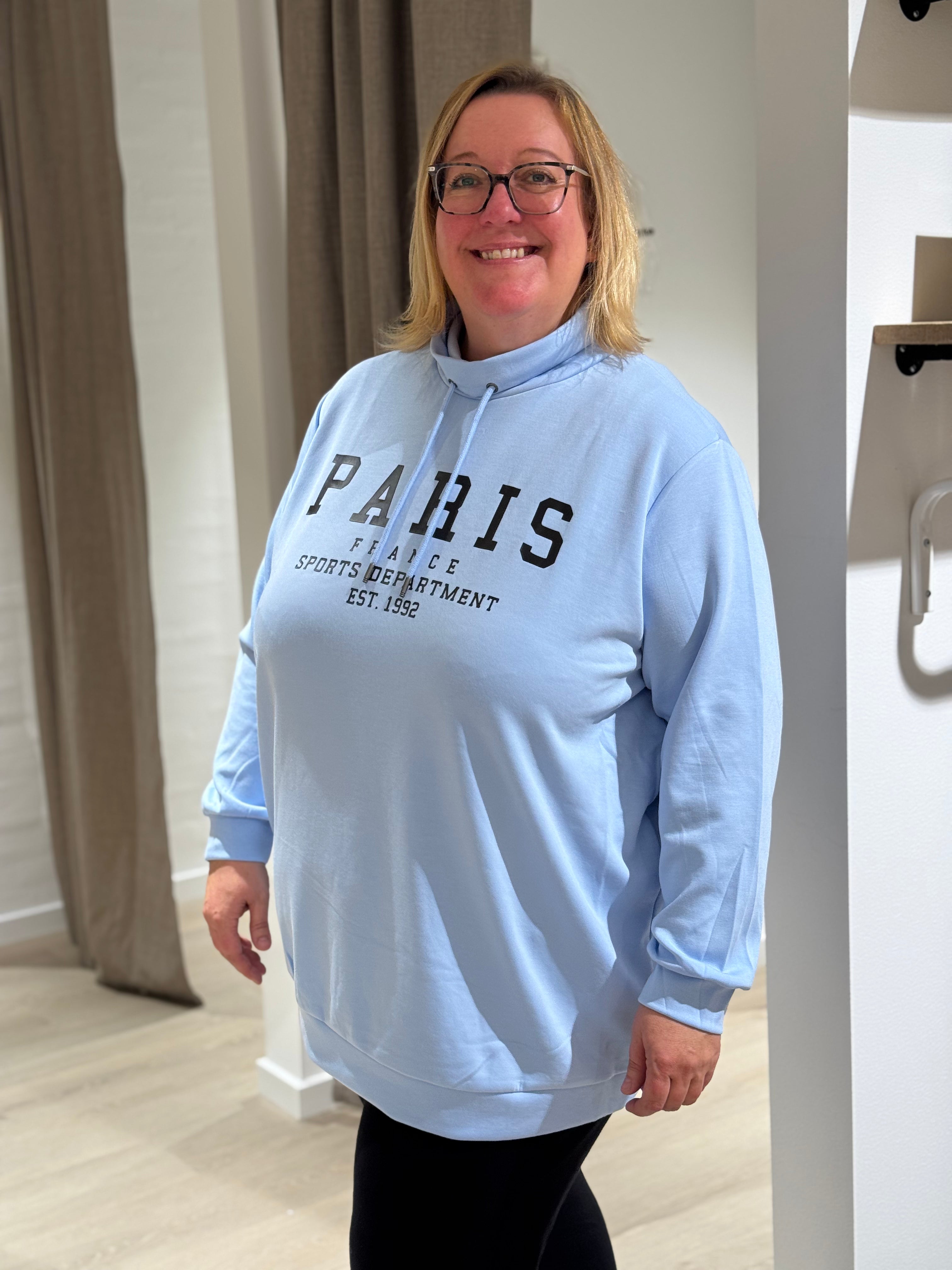 Wasabi - Sabina 78 - Bluse Lyseblå