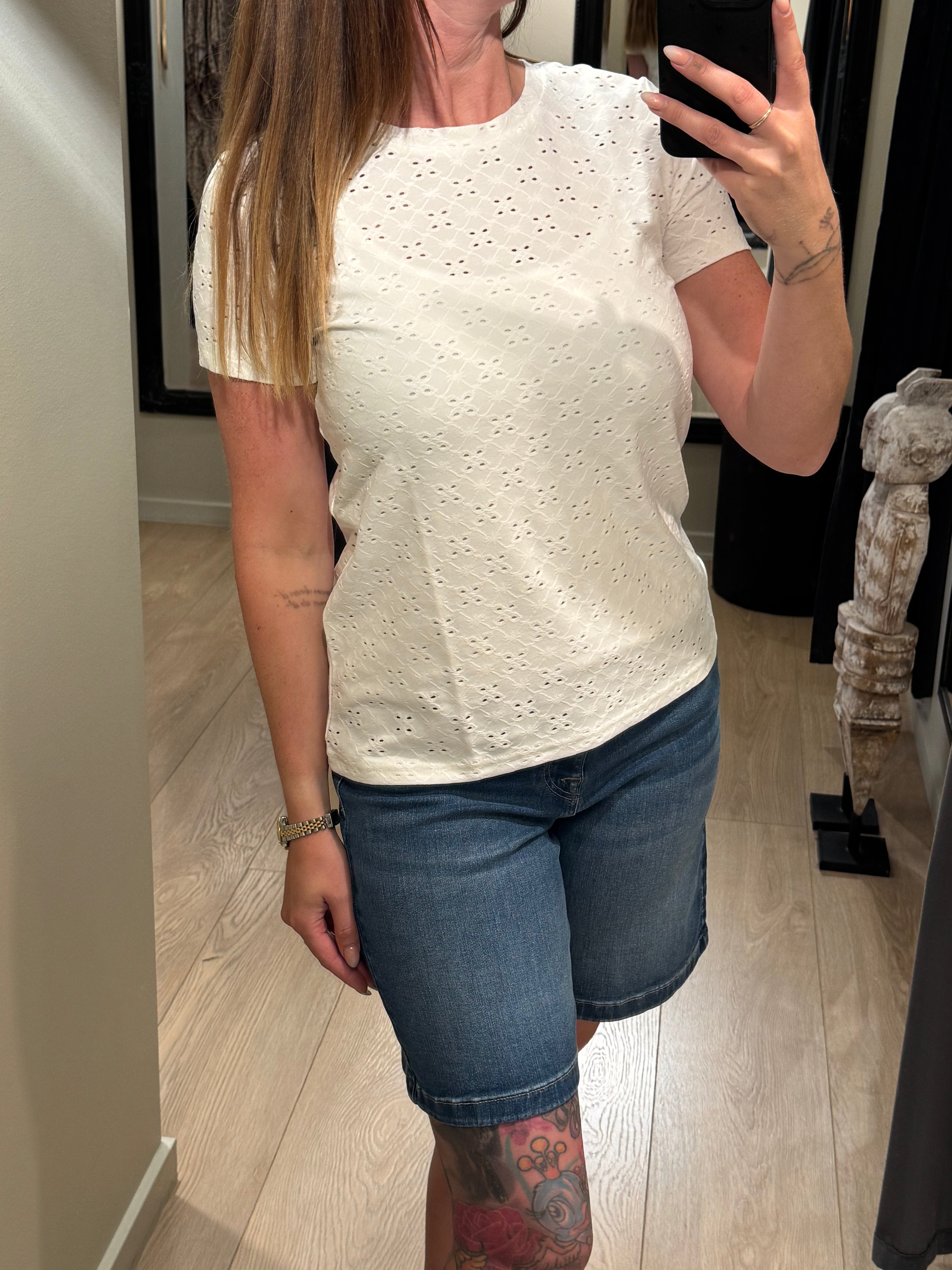 JDY - Cathinka - T-shirt Hvid