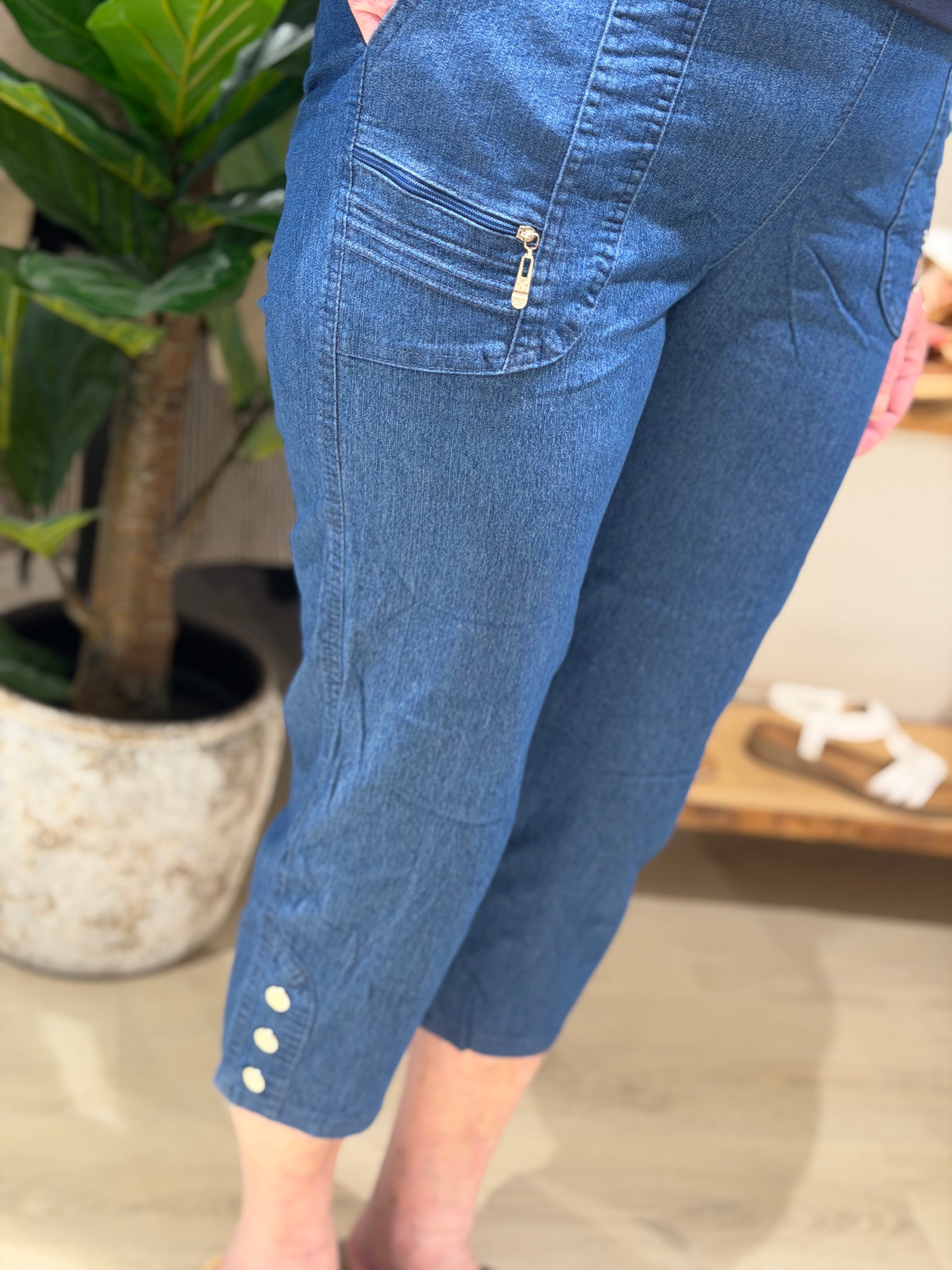 By Lagoni - Malou - Buks 3/4 Denim
