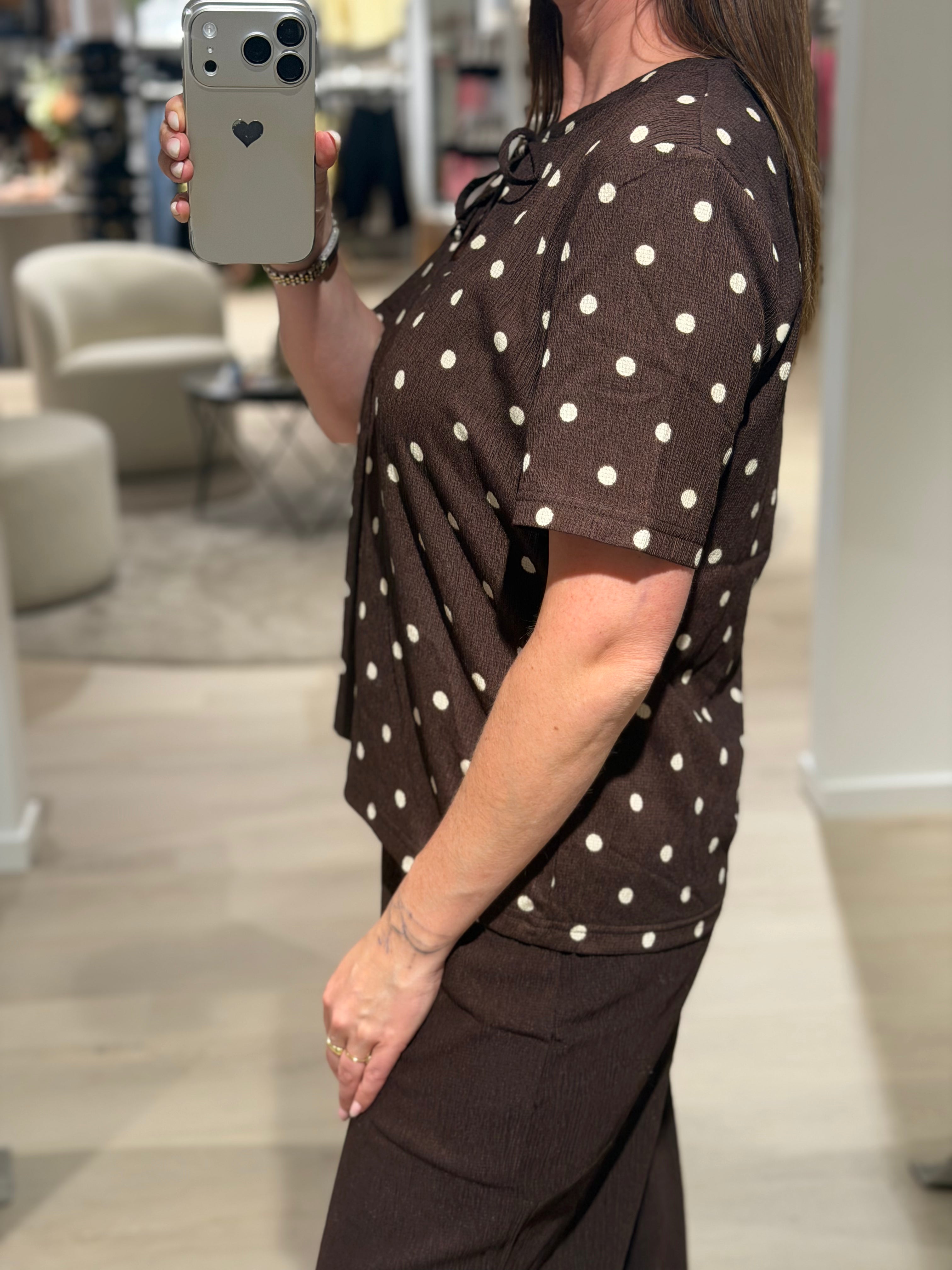 JDY - Debbie - Top - Coffee Dot