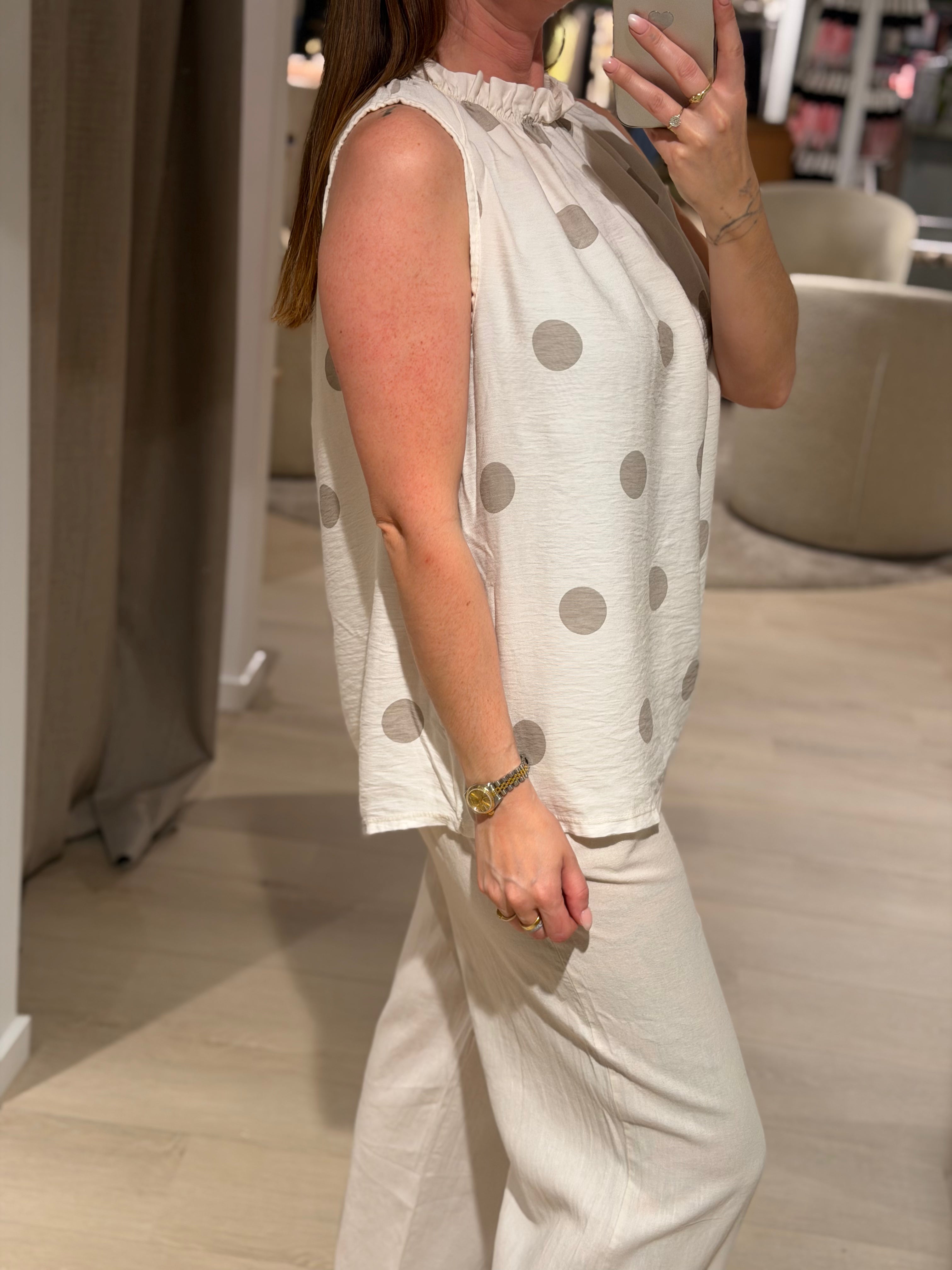 Marta Du Chateau - Lucina - Top - Beige