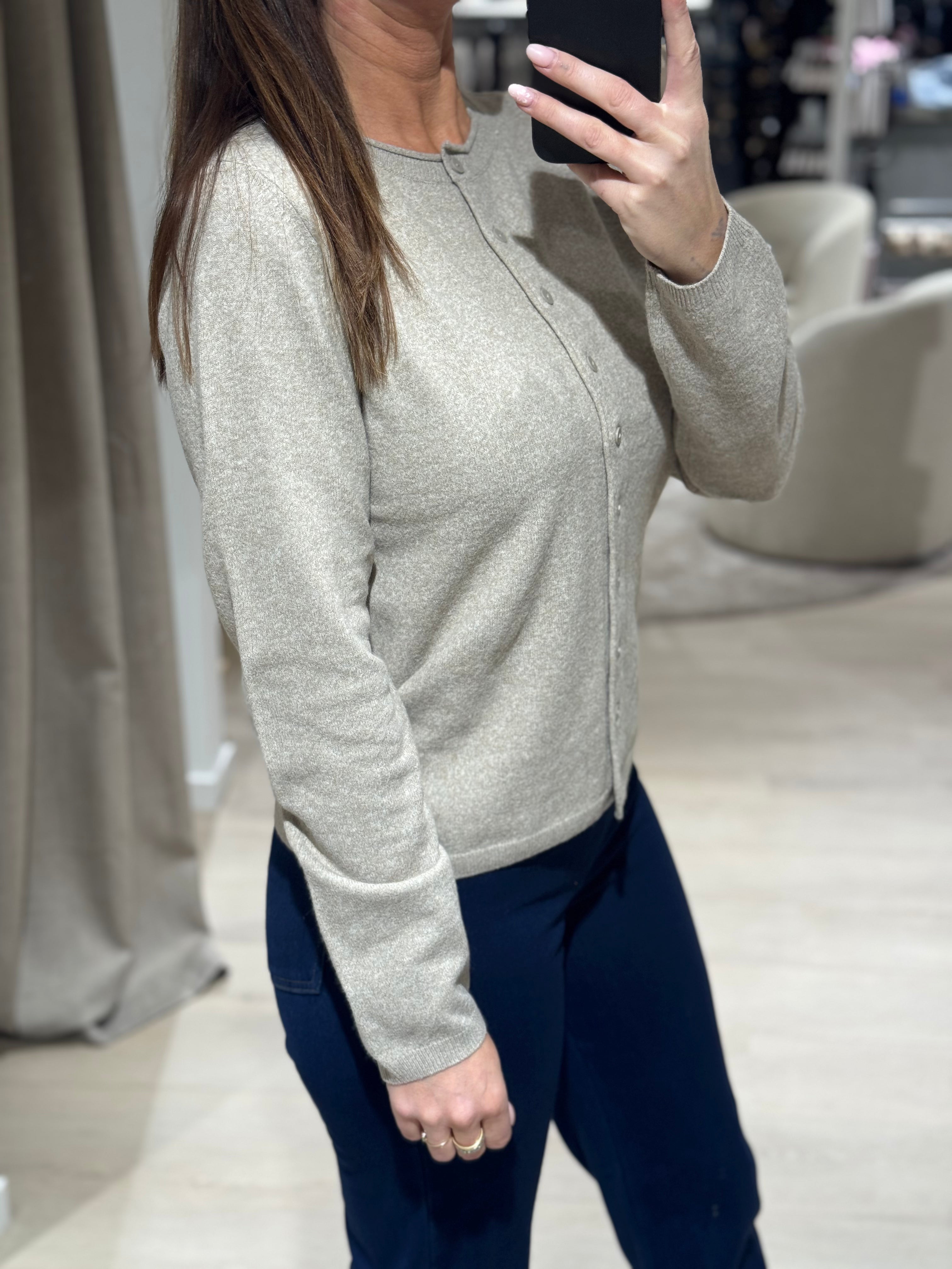 Only - Loyal - Cardigan Beige/Melange