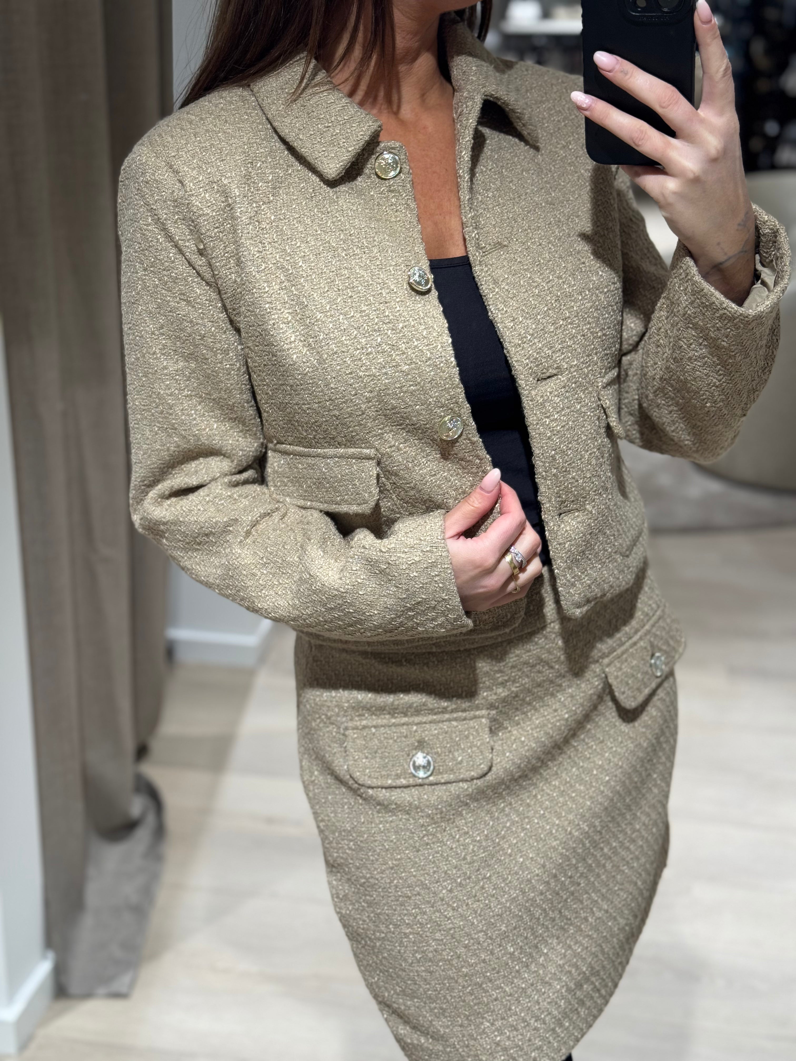 ONLY - Bonn - Jakke Beige