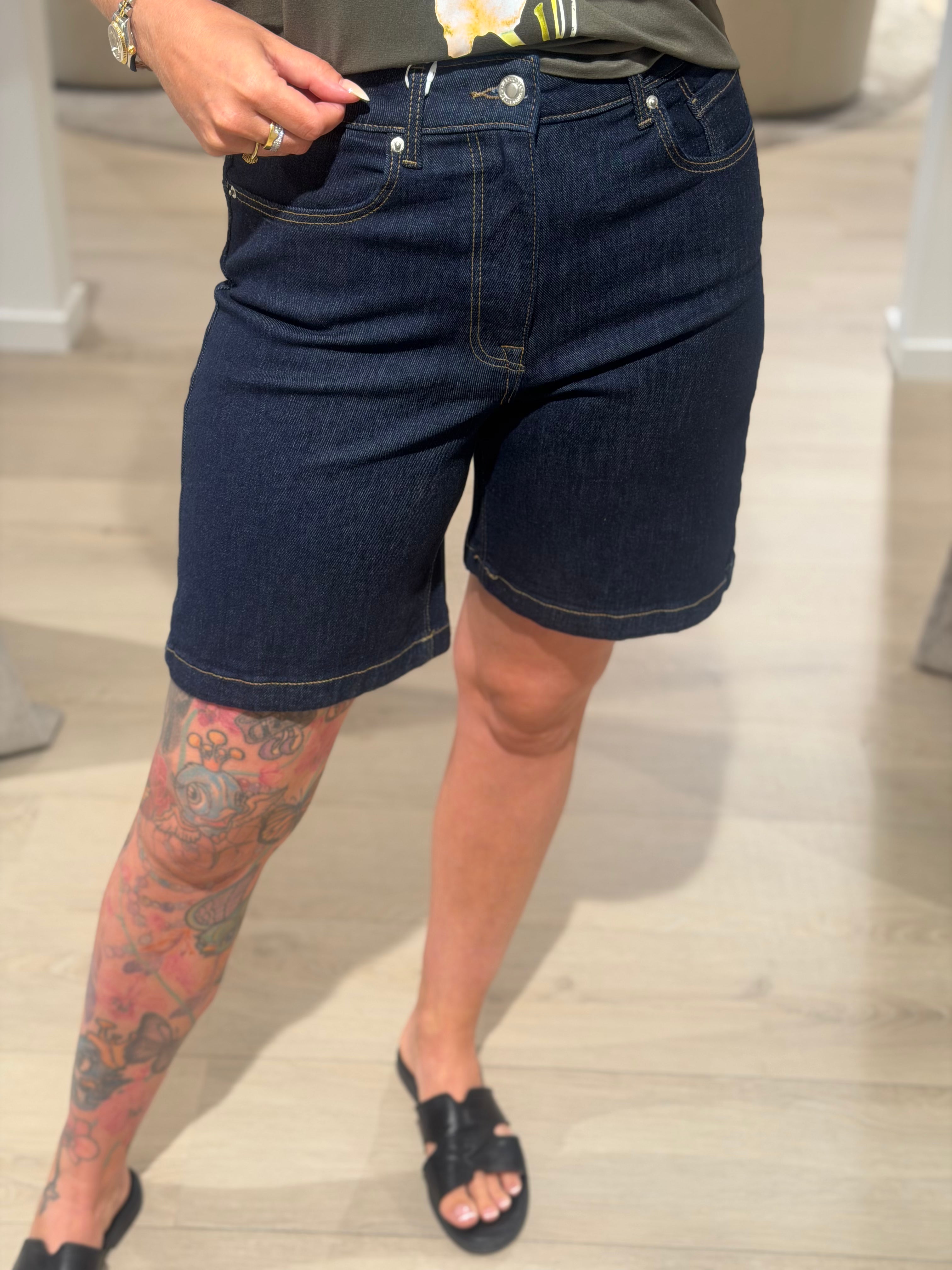 ONLY - Madison Blush - Shorts Mørke Blå