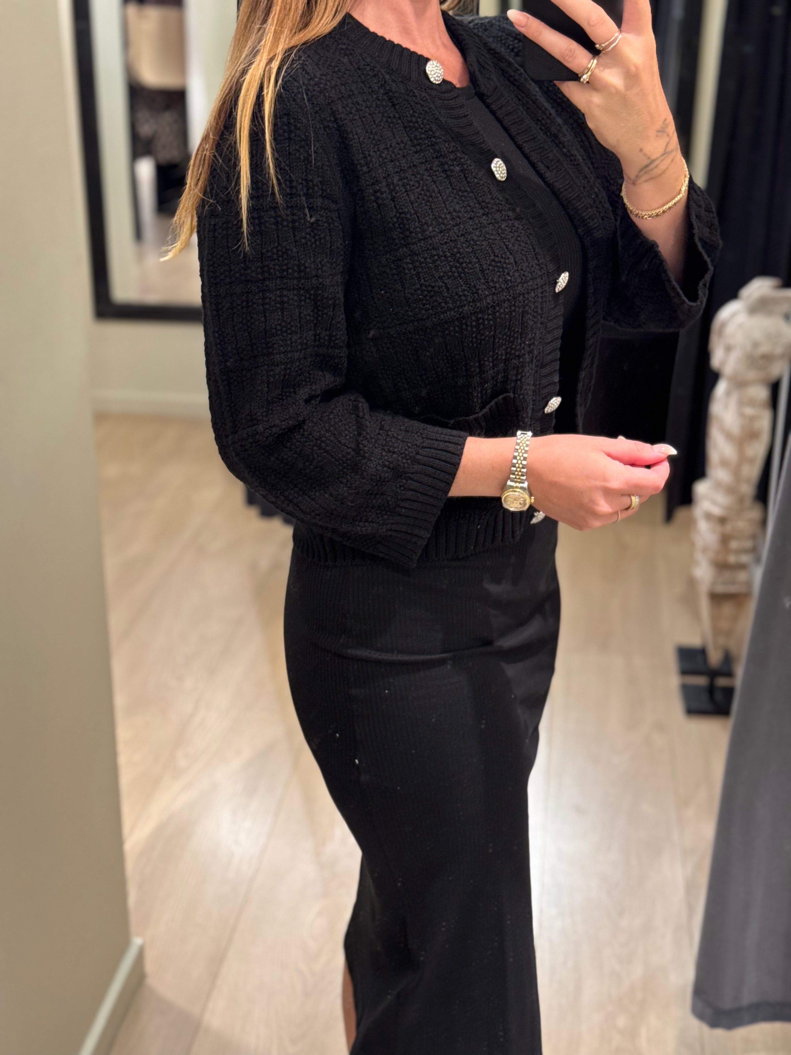 JDY - Janne - Cardigan Sort