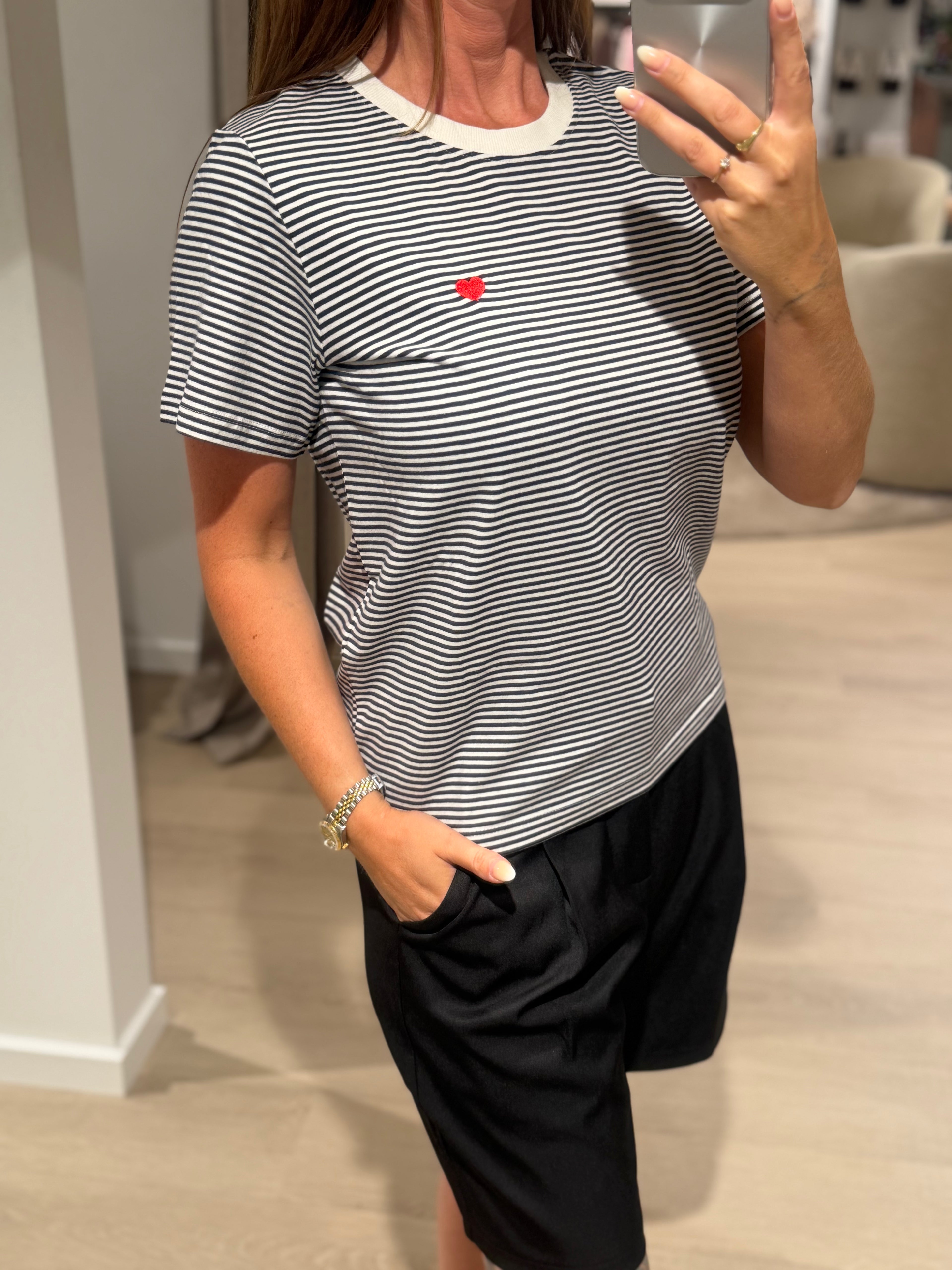 Jacqueline De Yong - Pisa - T-shirt - Blå