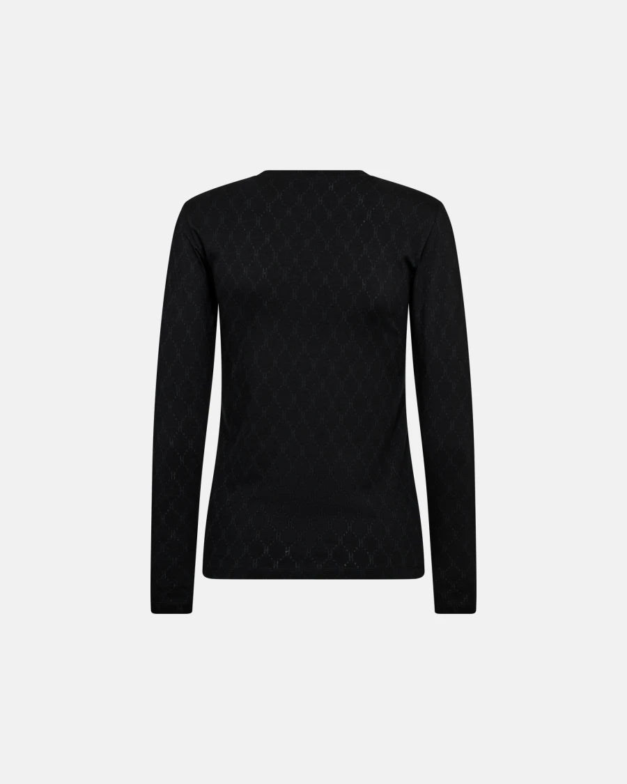 Hype the detail - Bluse - Sort