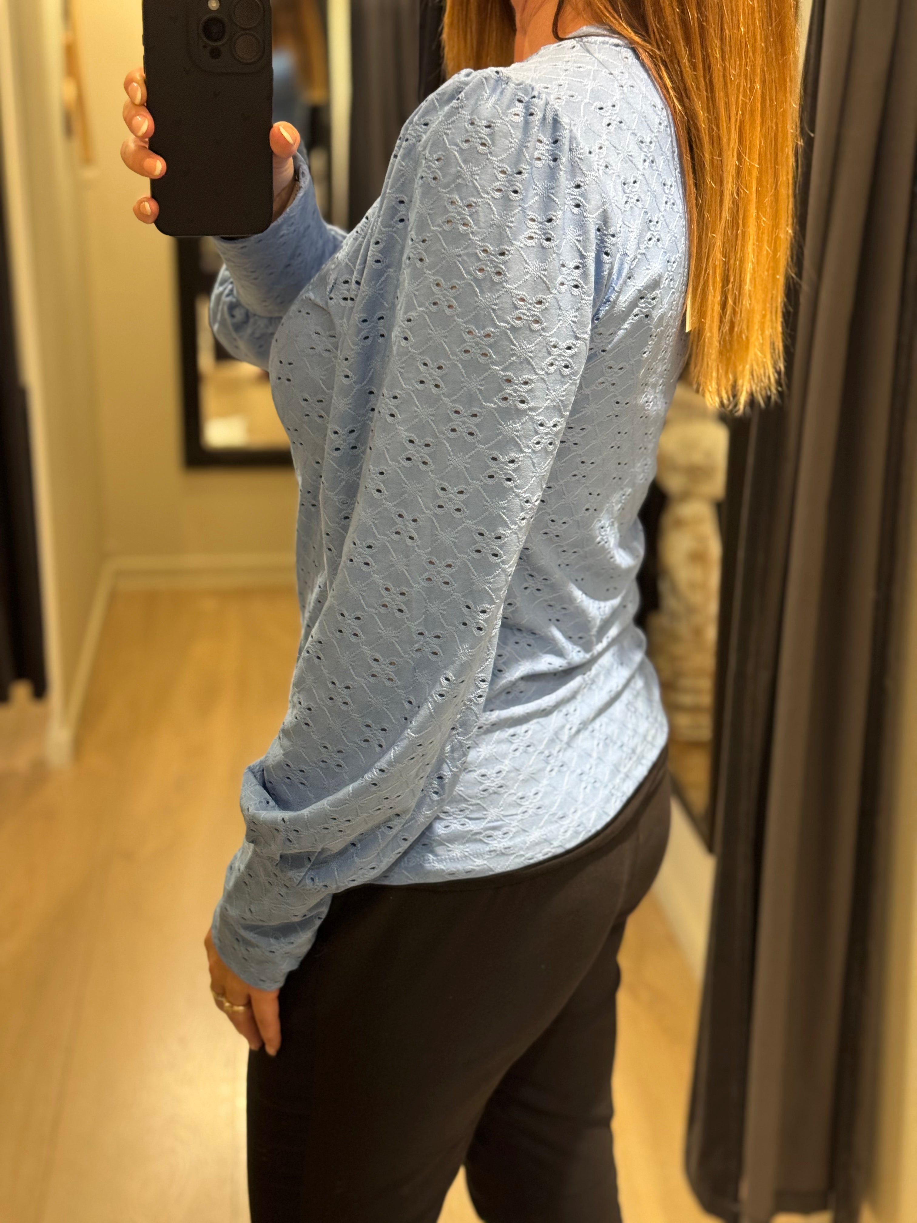 JDY - Cathinka - Bluse Lys Blå