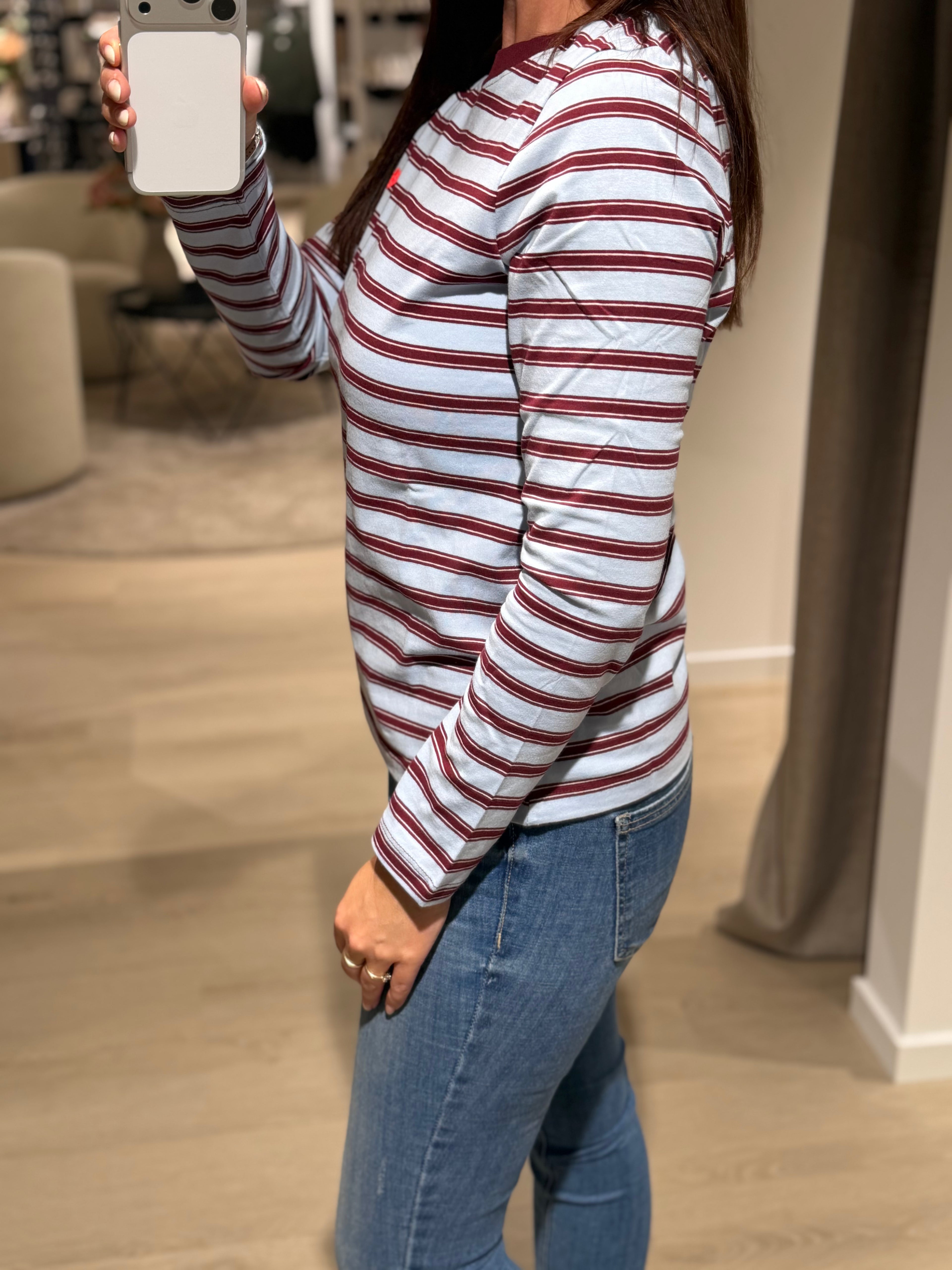 JDY - Pisa - Langærmet - Cashmere Blå