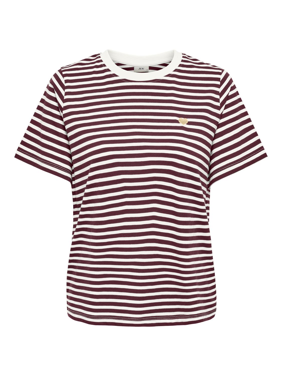 JDY - Pisa - T-shirt - Bordeaux
