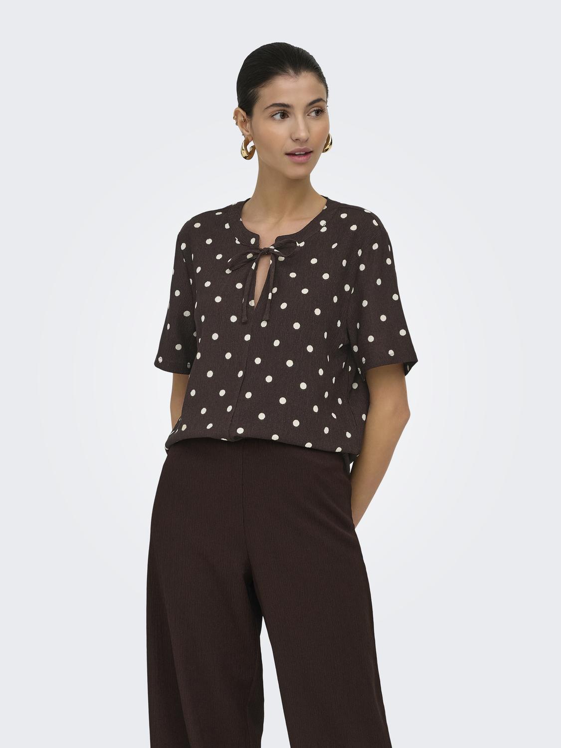 JDY - Debbie - Top - Coffee Dot