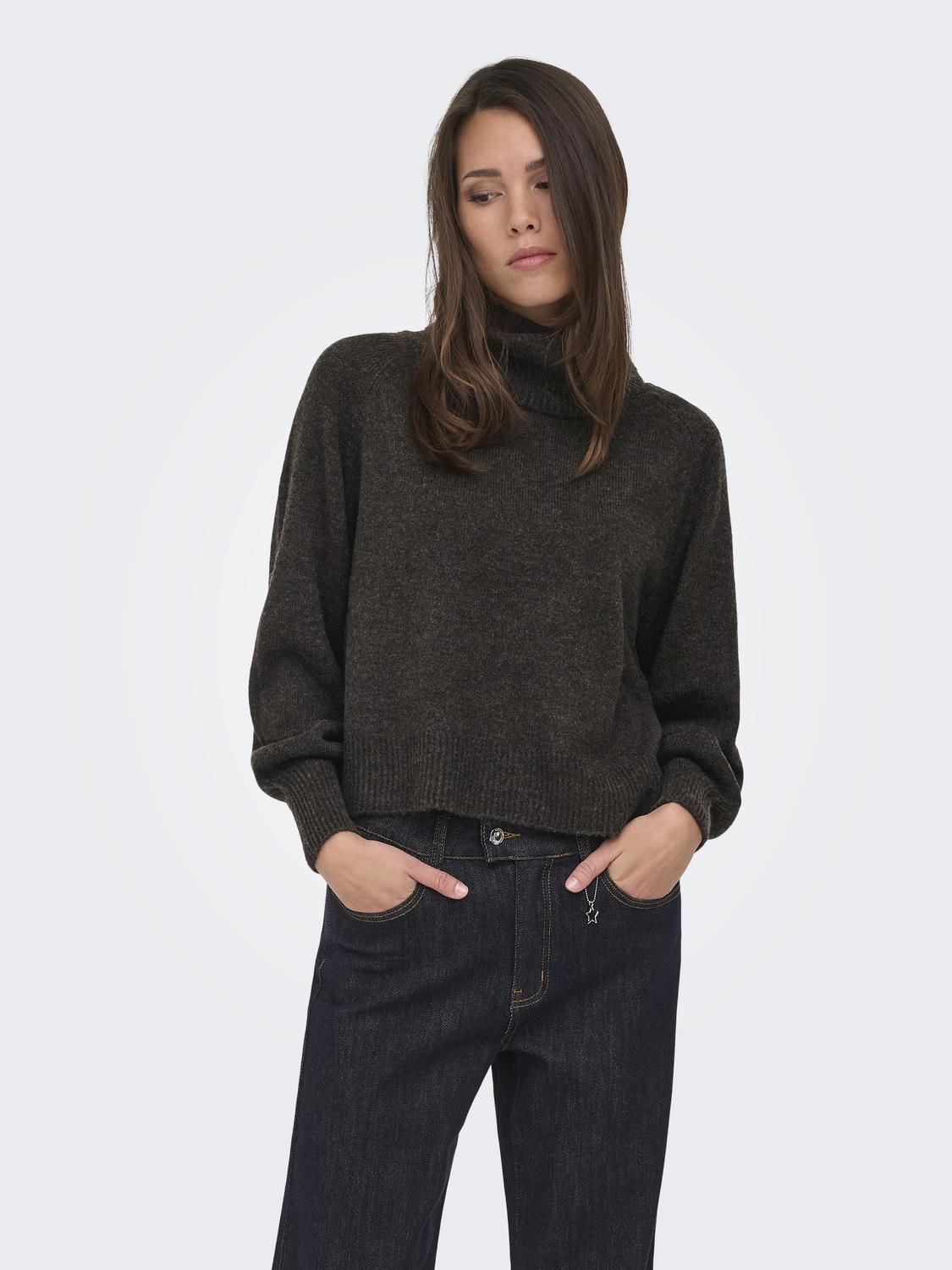 Only - Olivia - Pullover - Chokolade