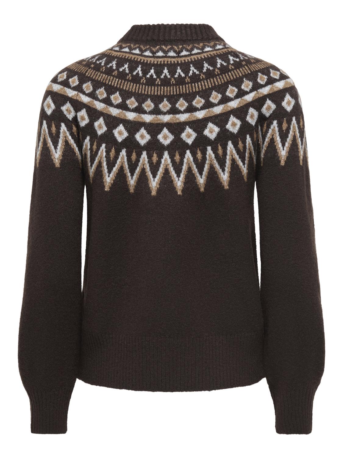 JDY - Junie - Pullover - Chokolade