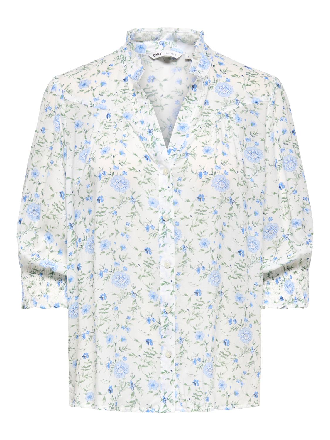 Only - Raya - Bluse - Cloud dancer