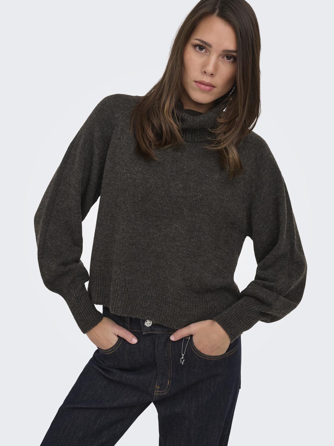 Only - Olivia - Pullover - Chokolade