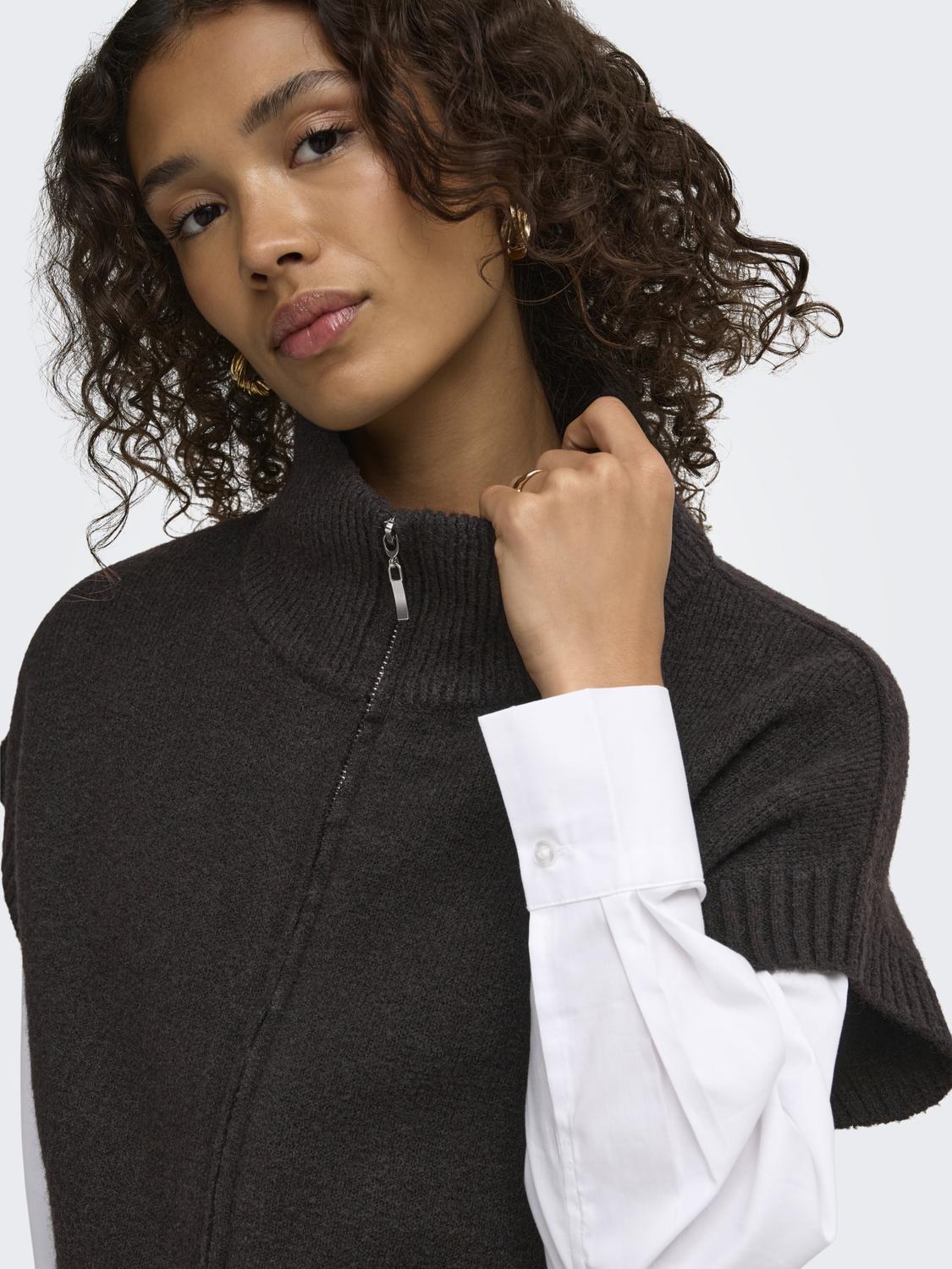 JDY - Lea - Vest - Chocolade