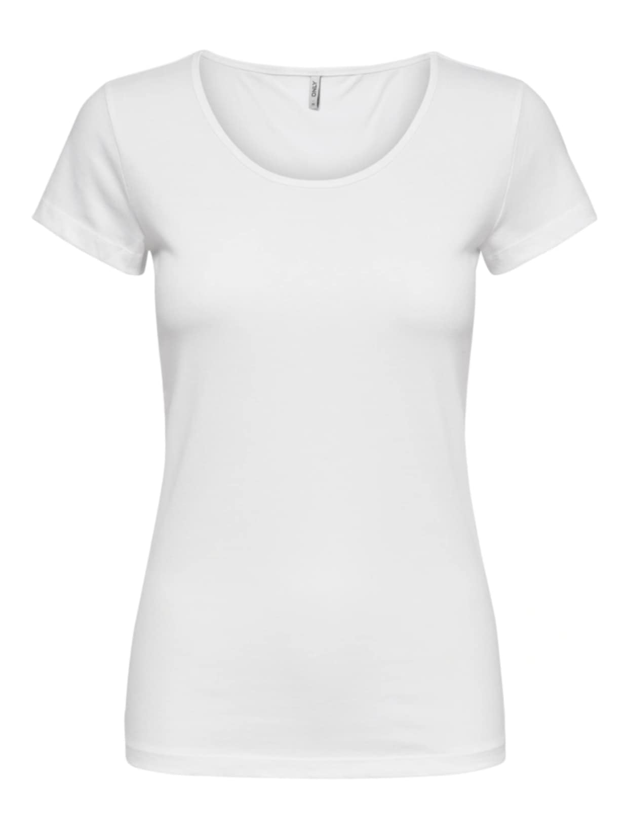 ONLY - LIVE LOVE - T-shirt Hvid