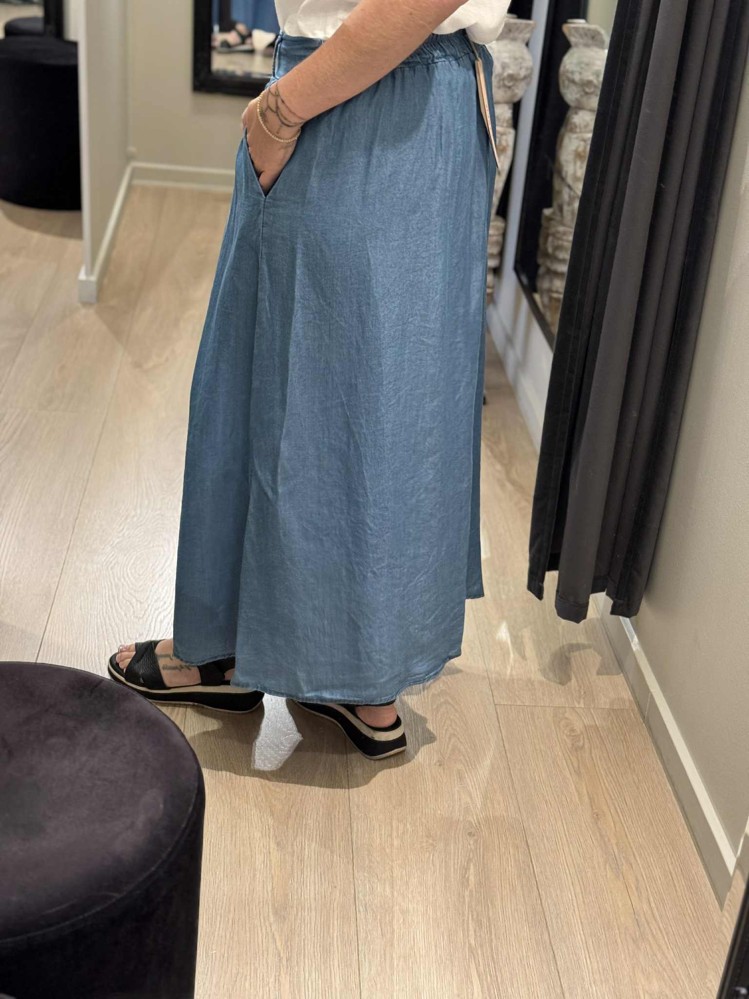 Marta - Leonora - Nederdel Blå
