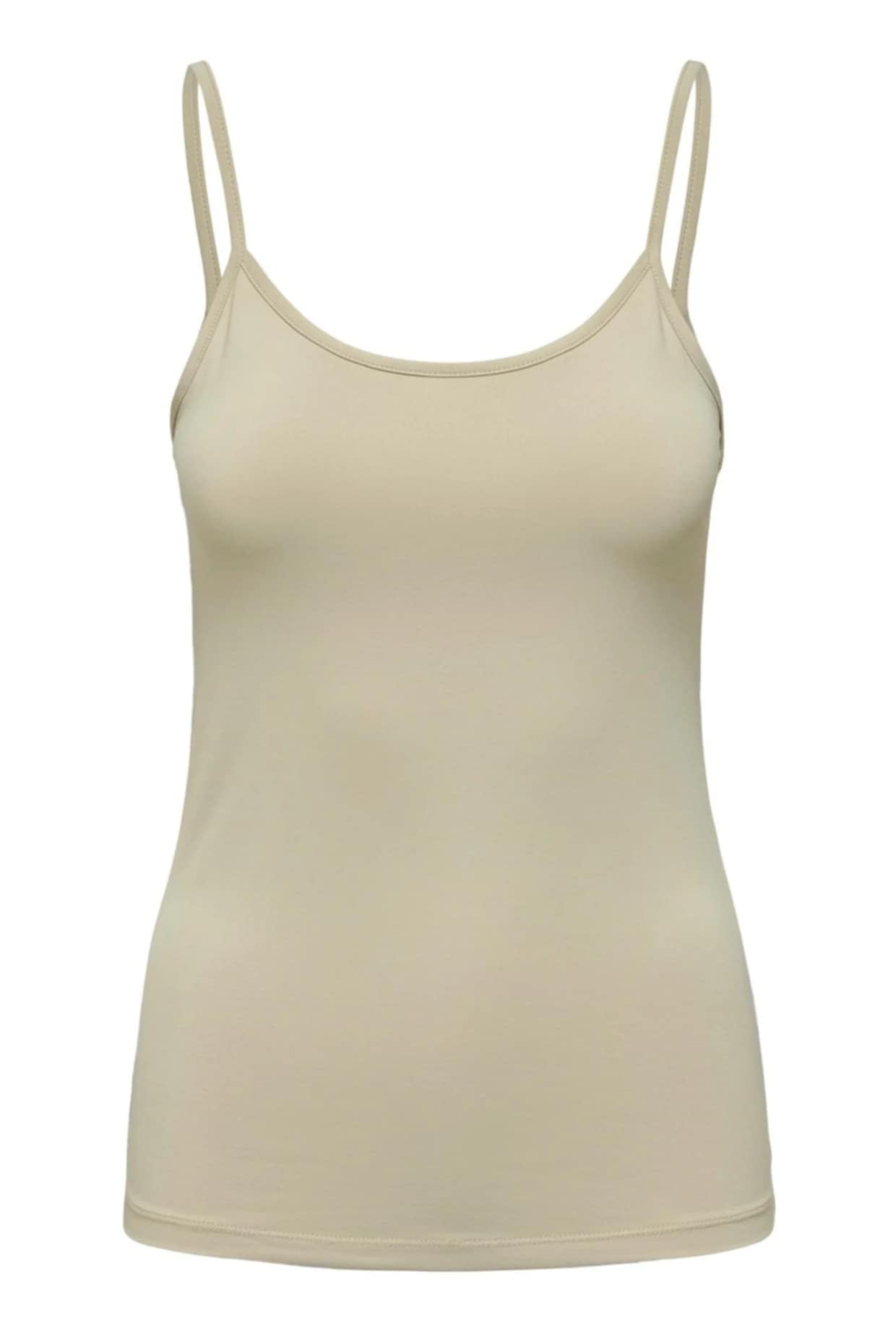 ONLY - LEA - Top Lys Beige