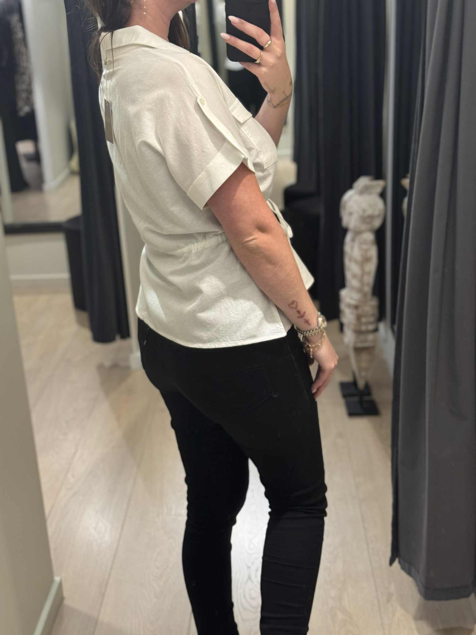 Ofelia - Nini - Bluse Hvid