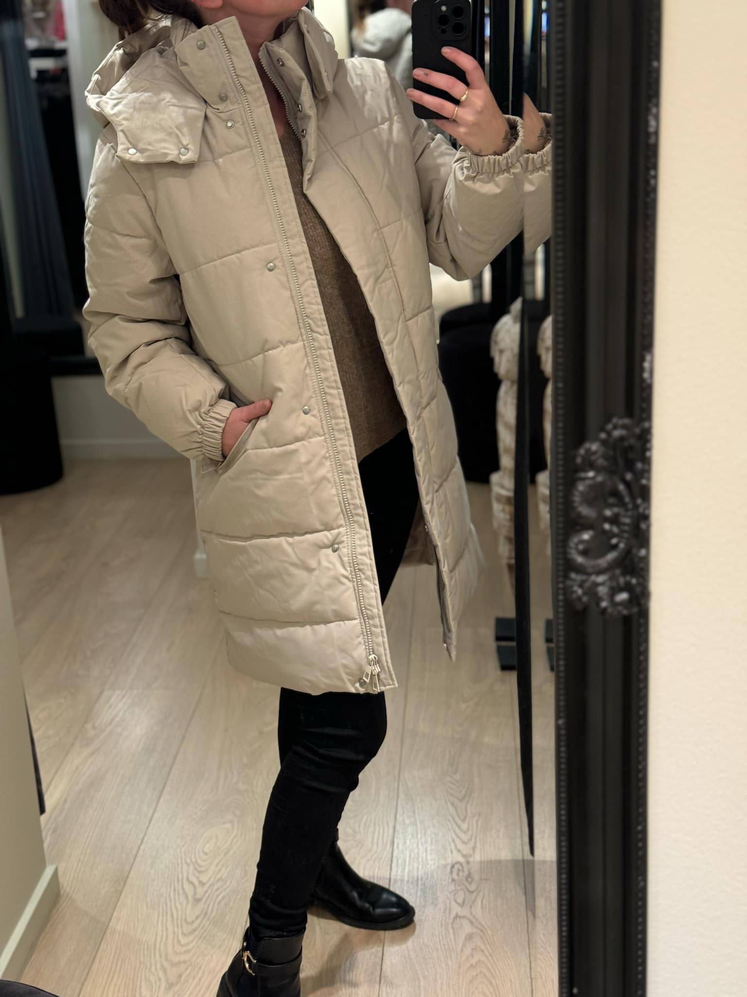 JDY - Aja - Jakke Lys Grå