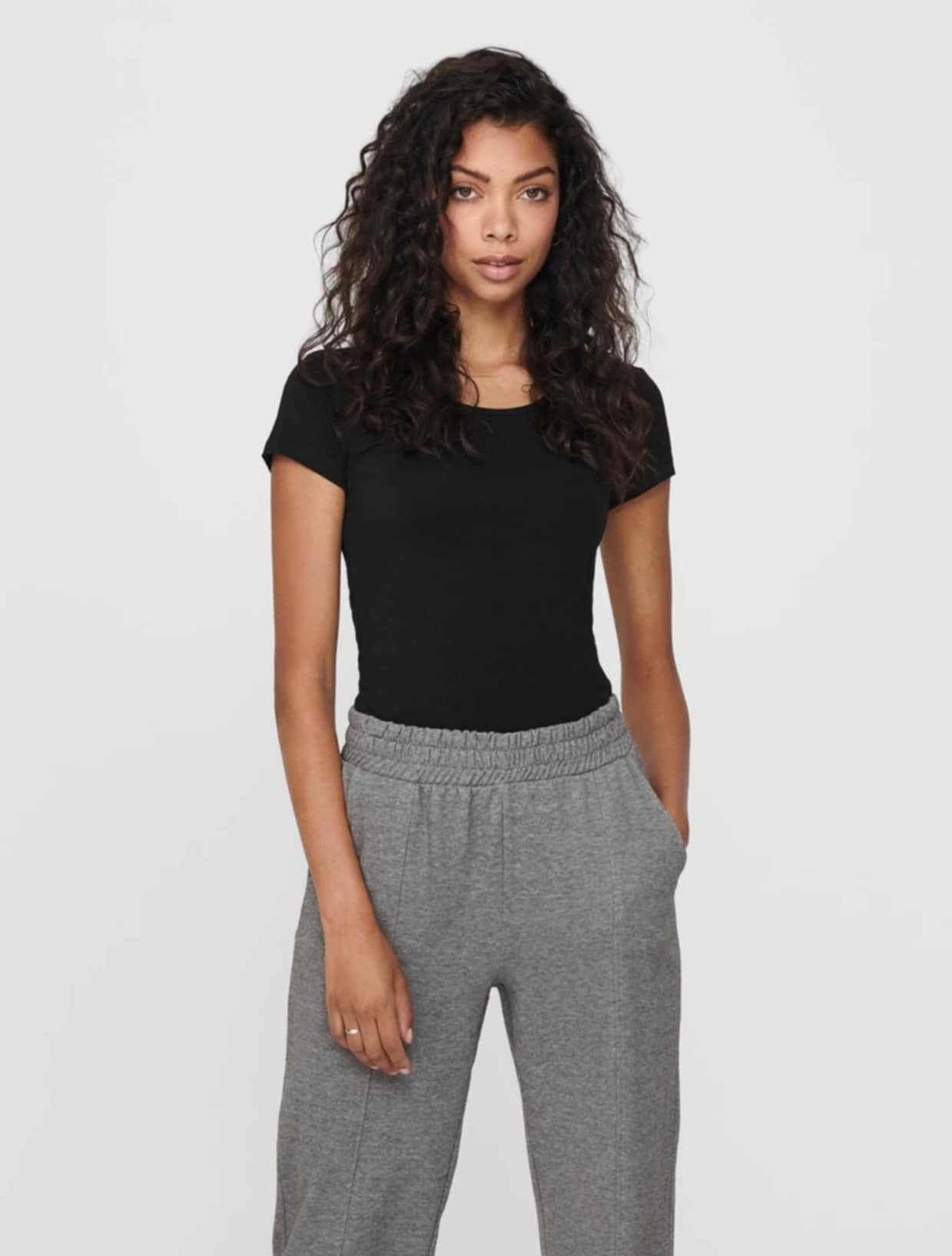 ONLY - LIVE LOVE - T-shirt Sort