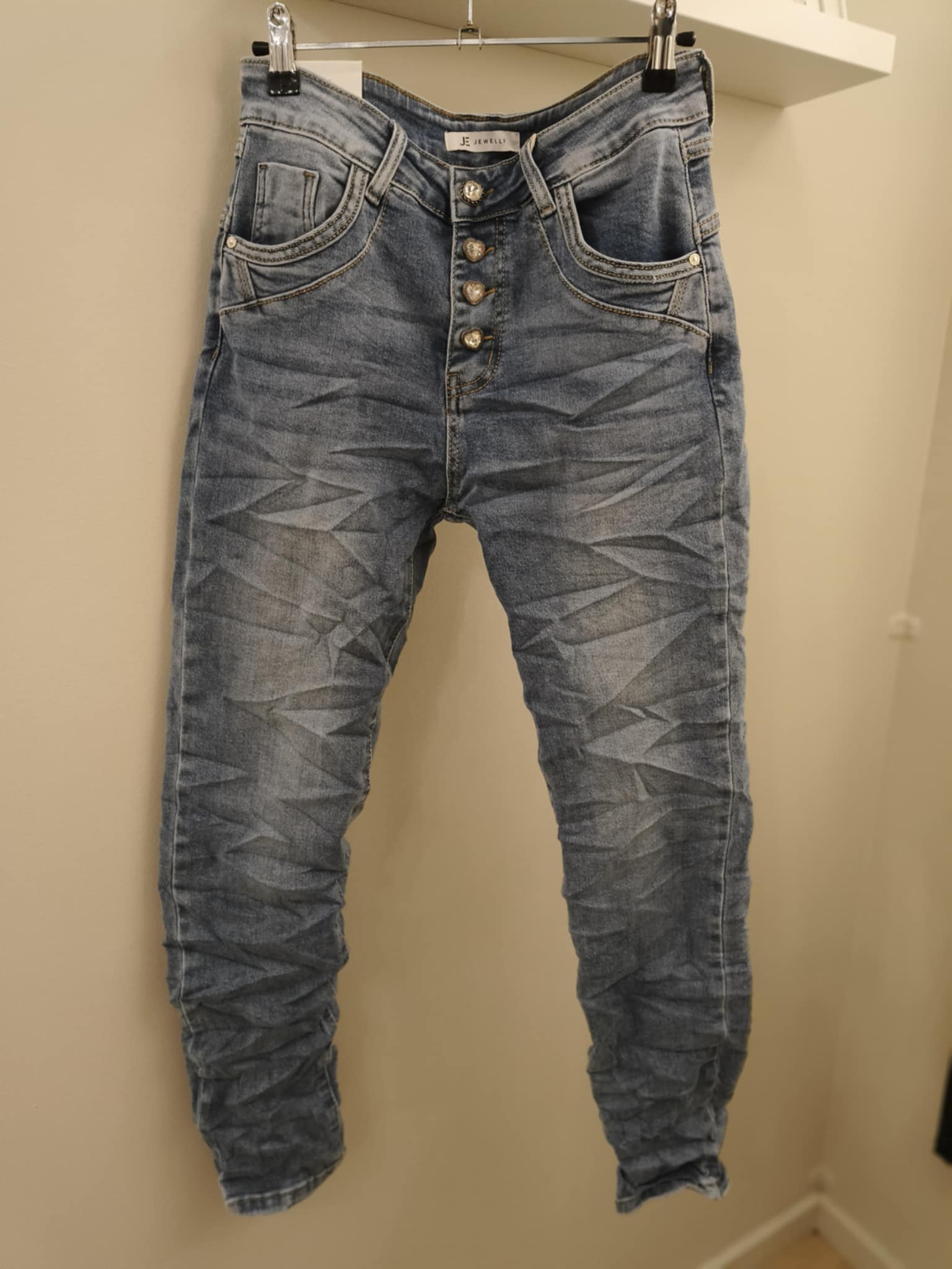 Jewelly - Jeans - Lys Vask