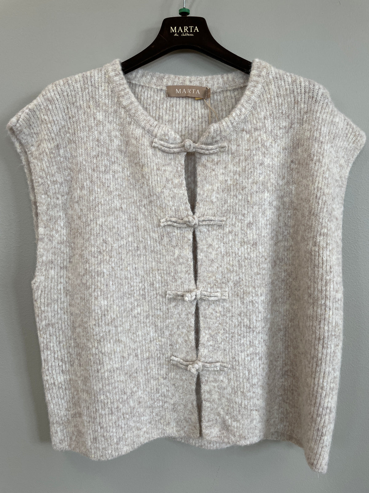 Marta Du Chateau - Celestia - Vest - Beige
