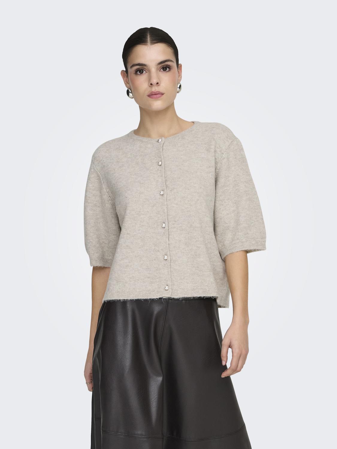 JDY - Rue Life - Cardigan - Chateau Gray