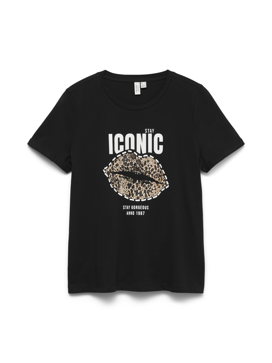 Vero Moda - Myra - T-shirt - Sort