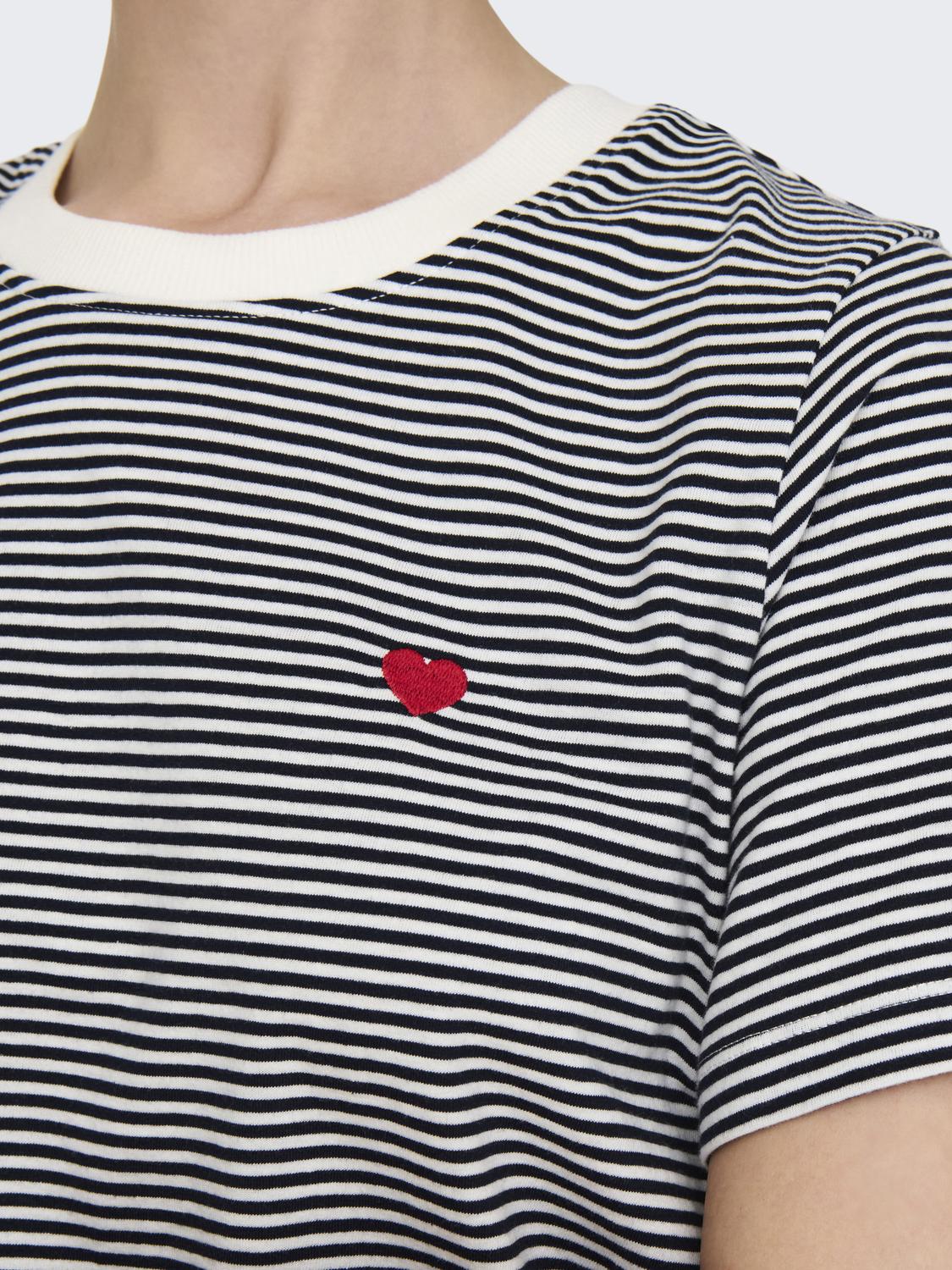 Jacqueline De Yong - Pisa - T-shirt - Blå