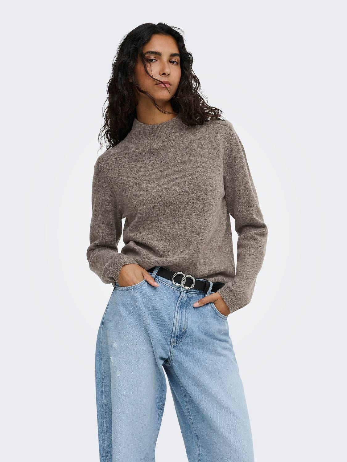 JDY - Super Life - Pullover - Walnut